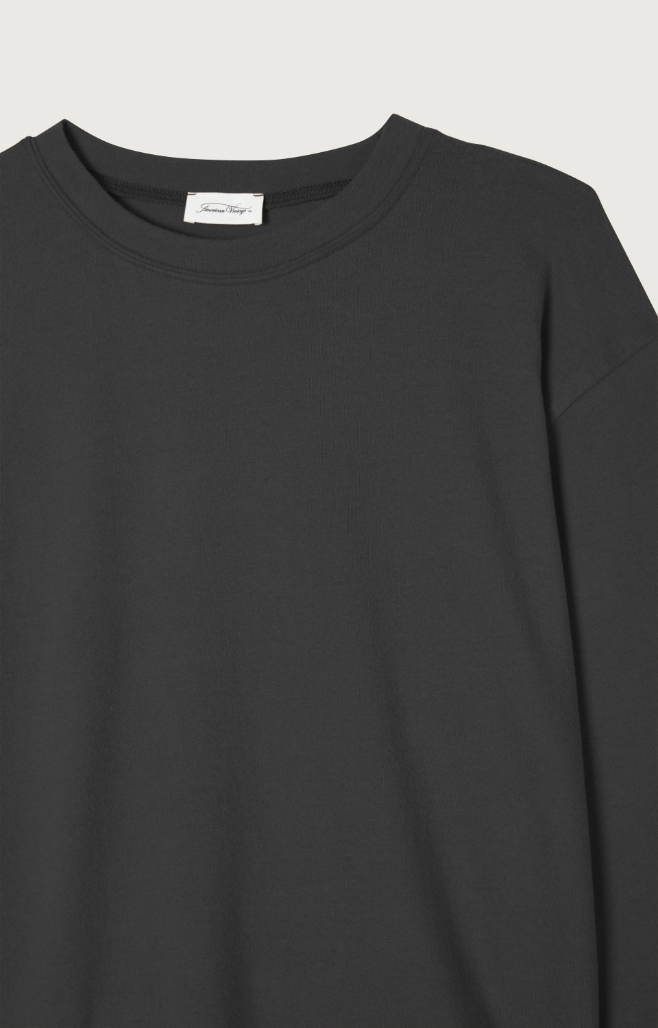 T-SHIRT AMPLE ML COL BATEAU