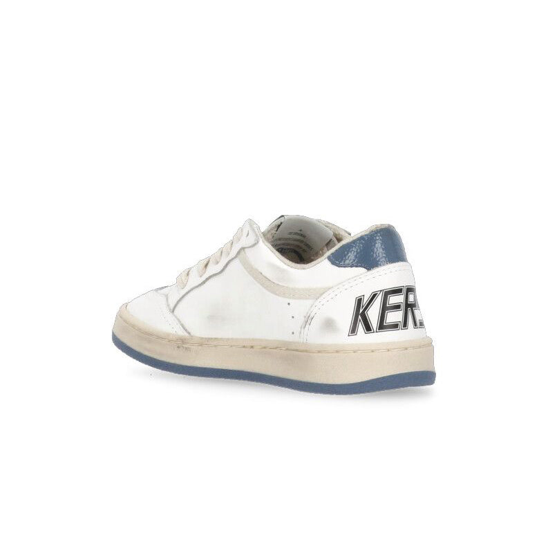 Boys & Girls White"BALL STAR"Shoes