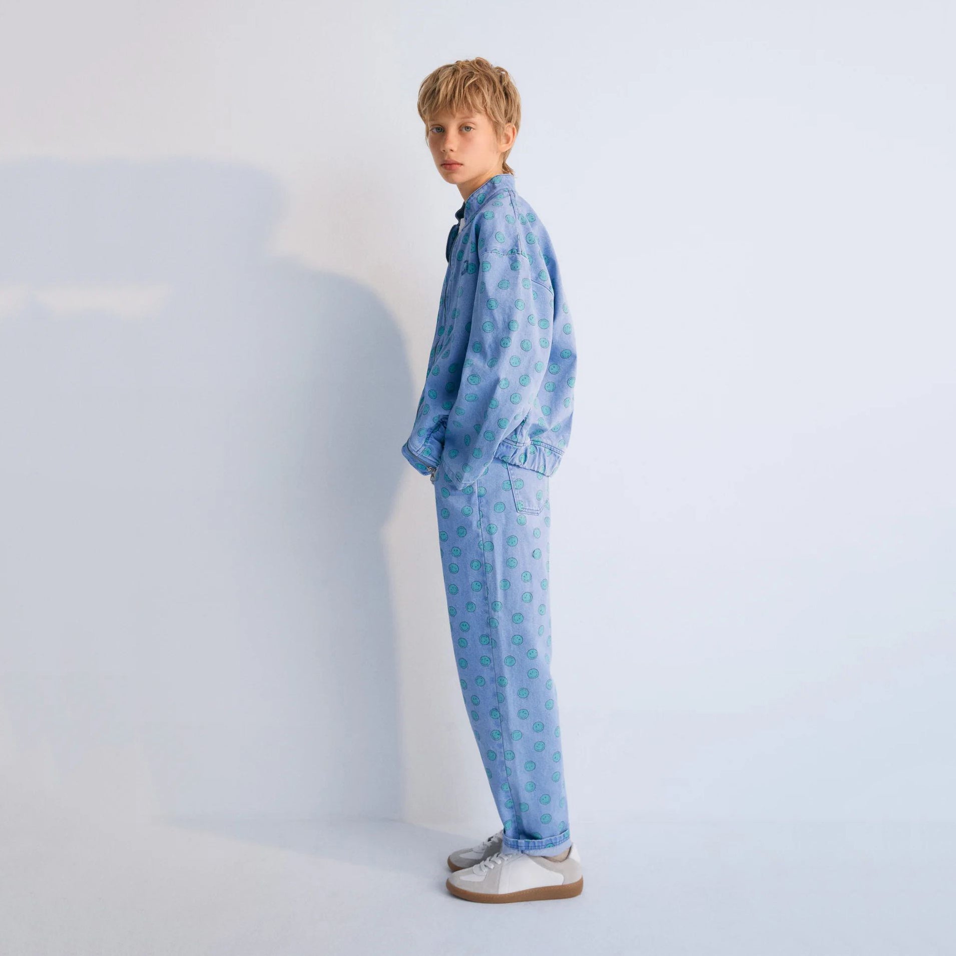 Boys & Girls Light Blue Denim Trousers