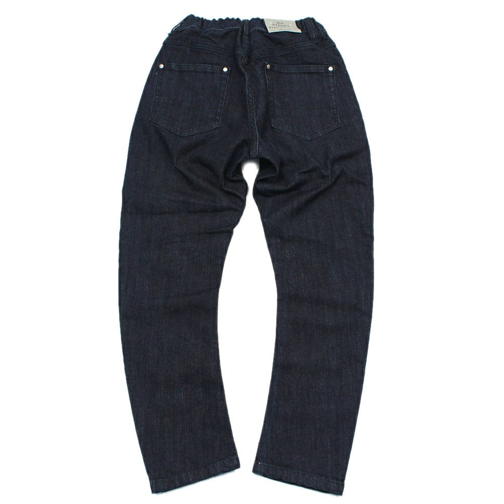 Boys Dark Blue Denim Trousers