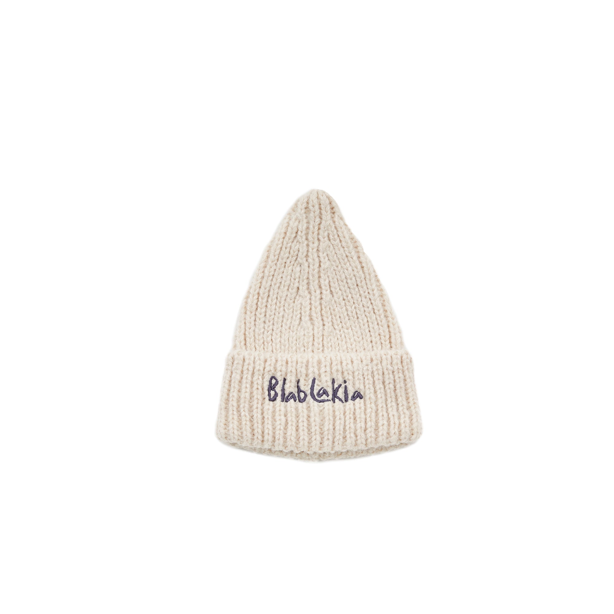 Boys & Girls Beige Knit Wool Hat