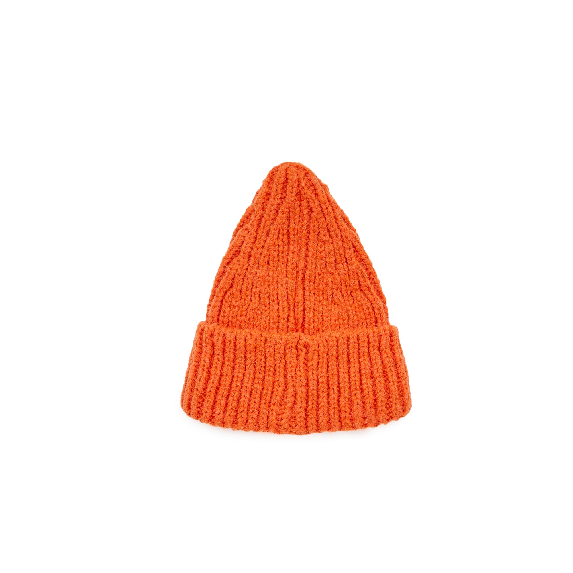 Boys & Girls Orange Knit Wool Hat