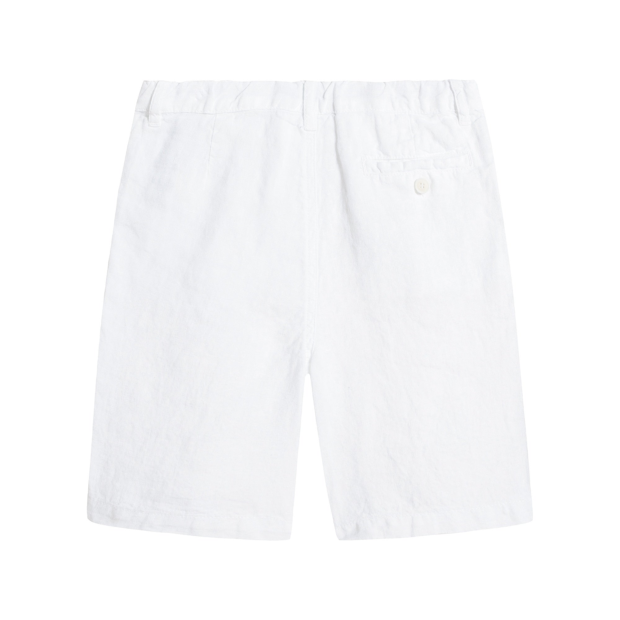 Boys & Girls White Shorts