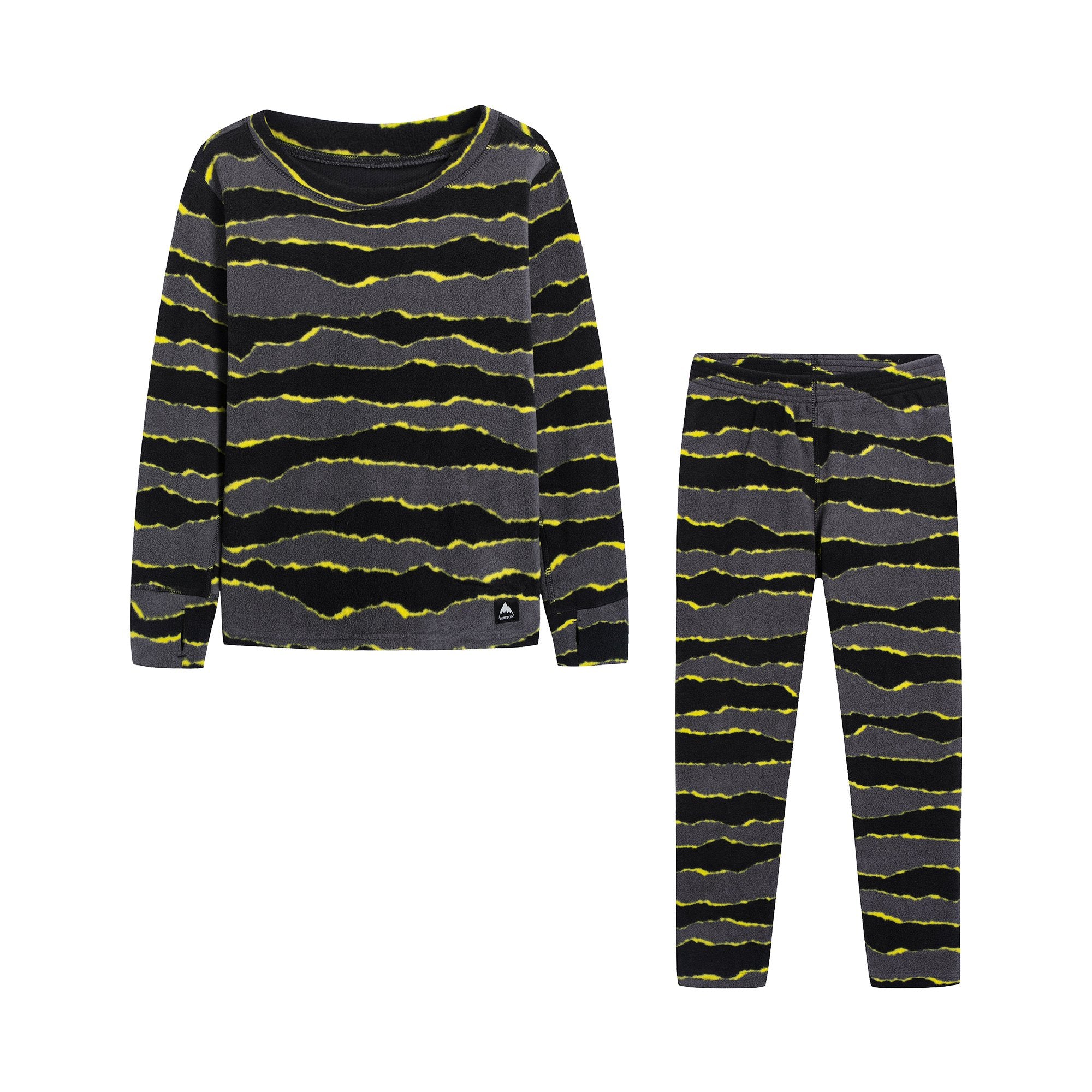 Boys & Girls Dark Grey Fleece Set