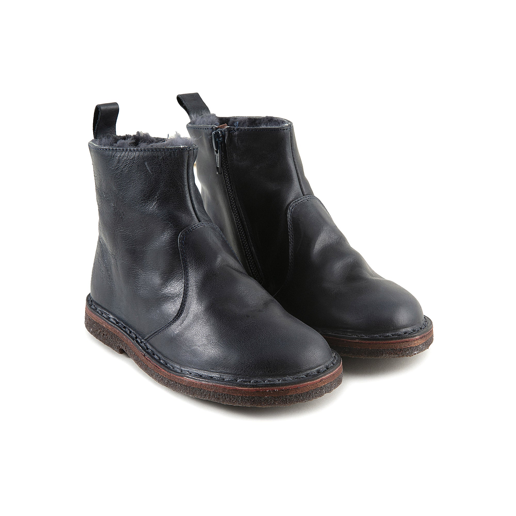 Boys & Girls Black Boots