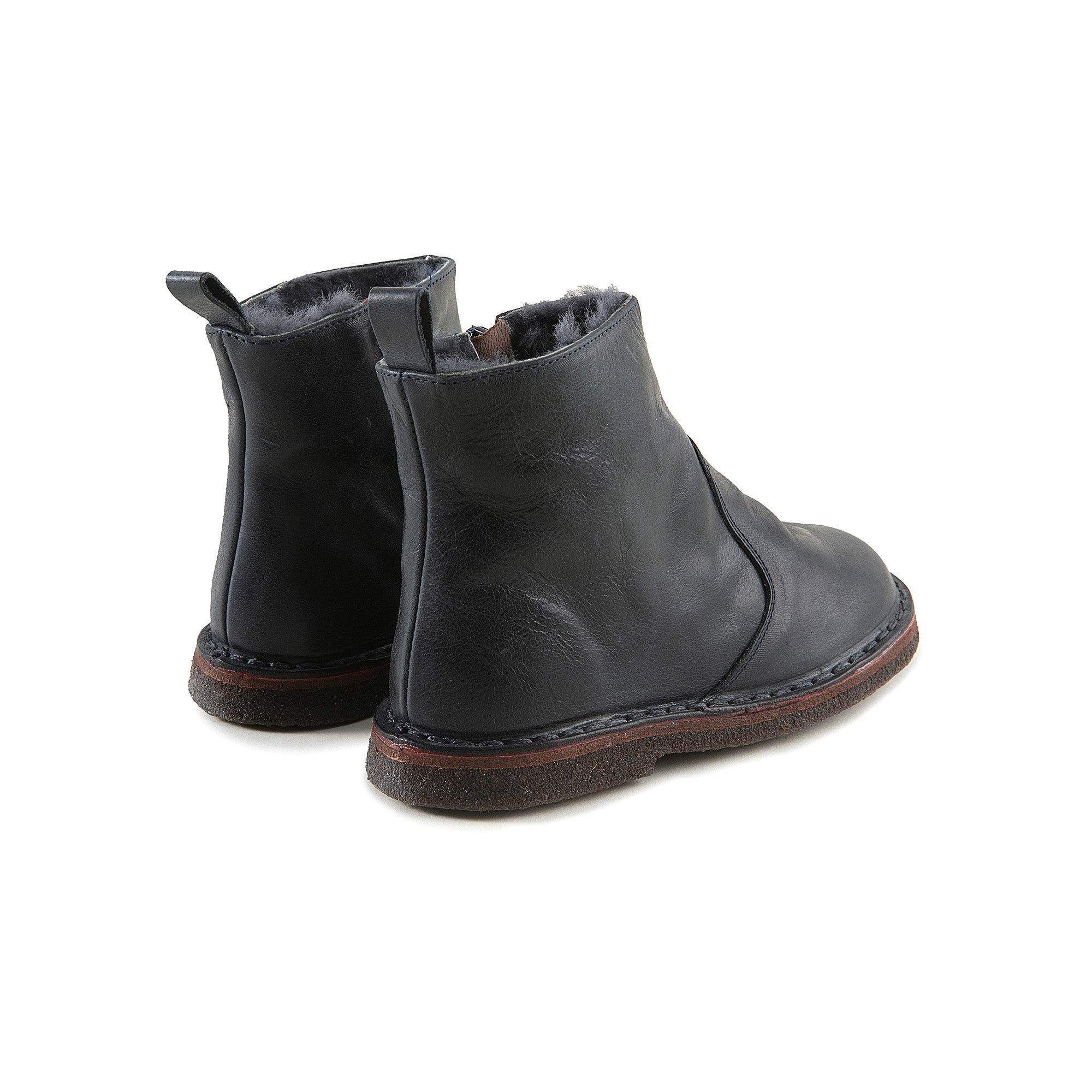 Boys & Girls Black Boots