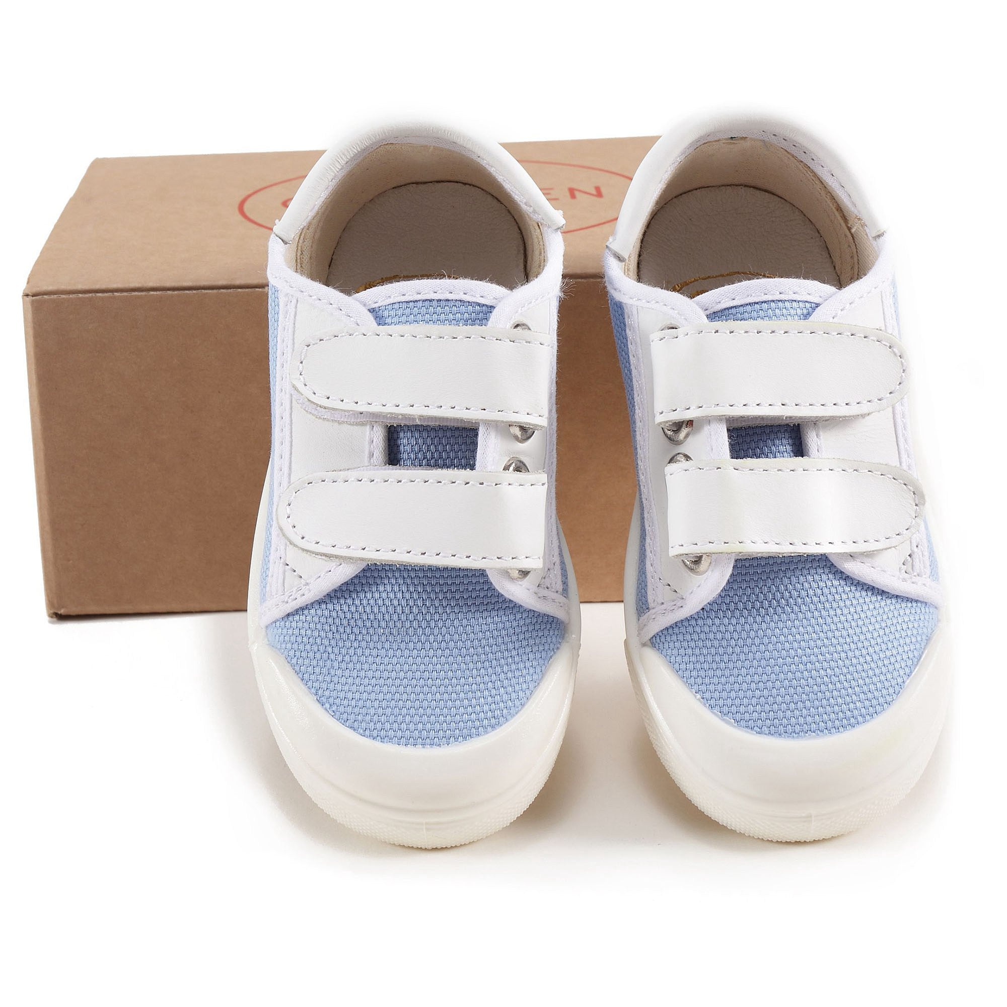 Boys & Girls Pale Blue Canvas Shoes