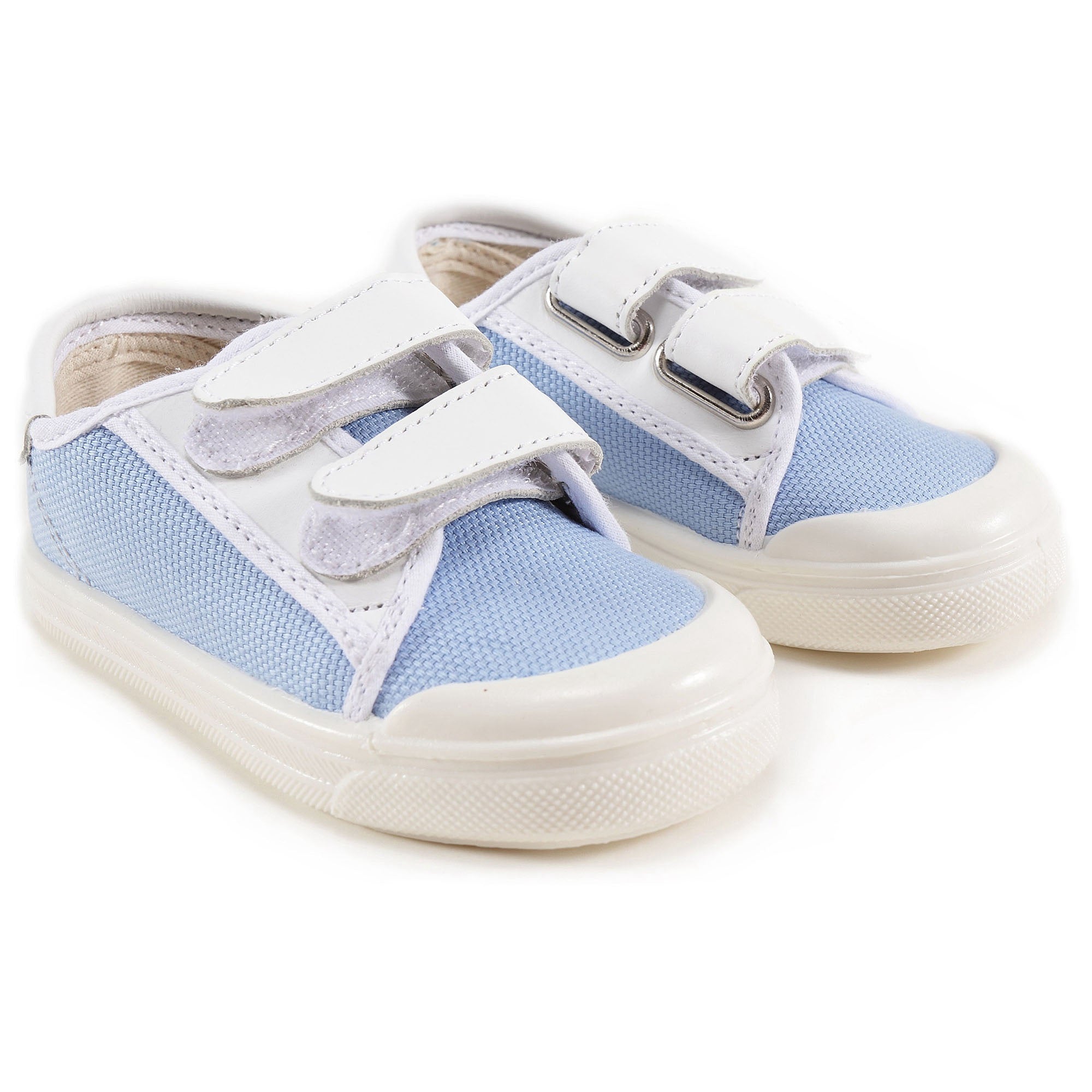 Boys & Girls Pale Blue Canvas Shoes