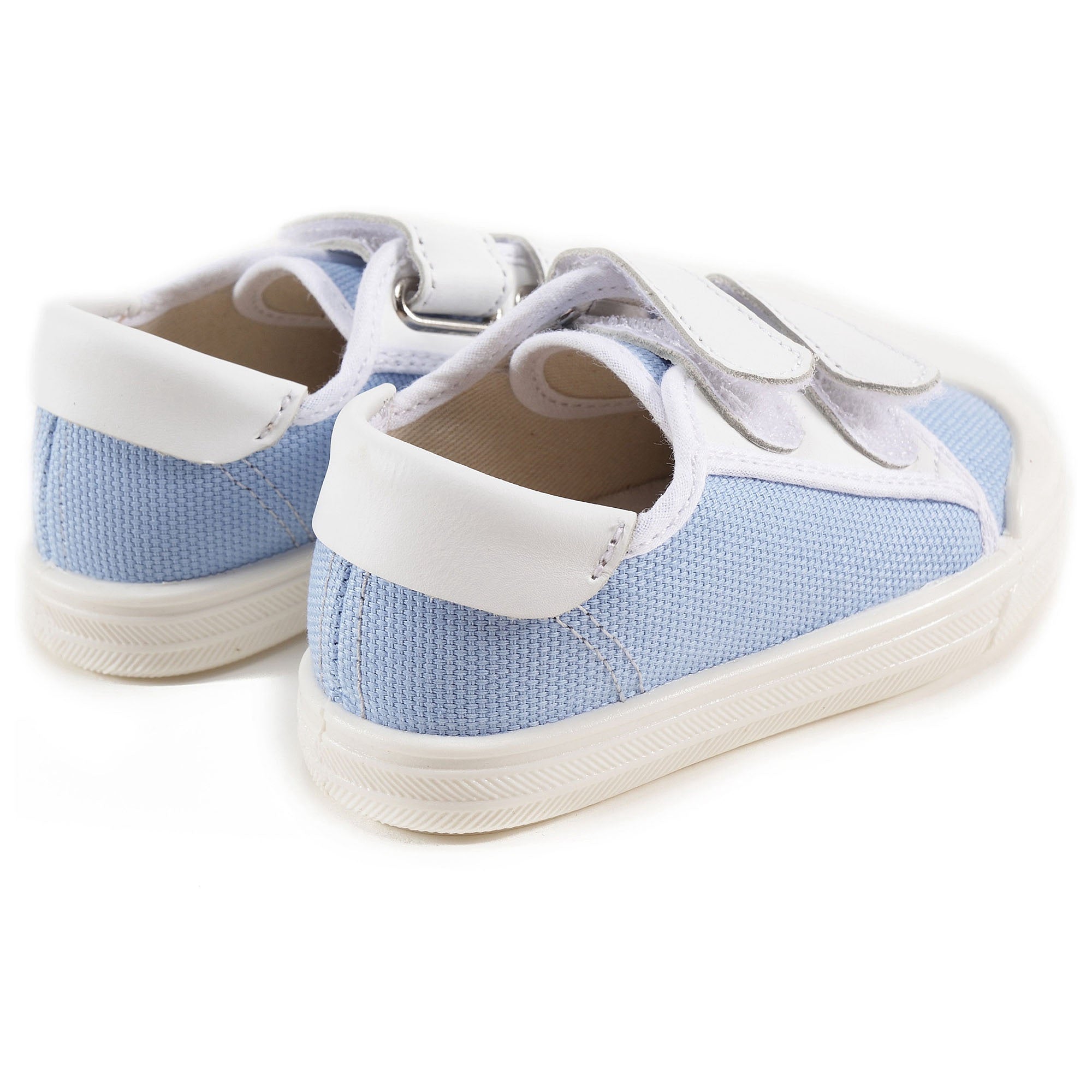 Boys & Girls Pale Blue Canvas Shoes