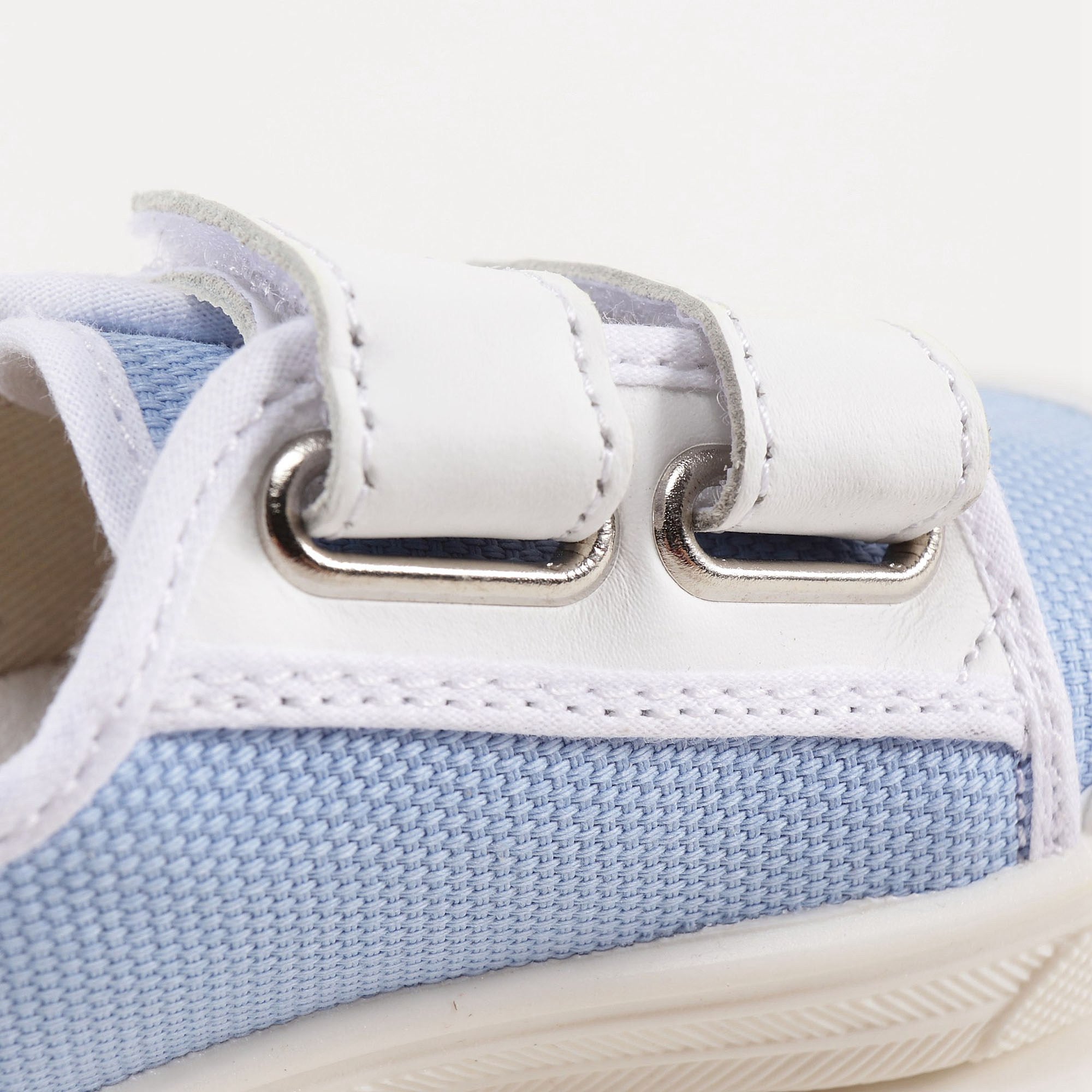 Boys & Girls Pale Blue Canvas Shoes