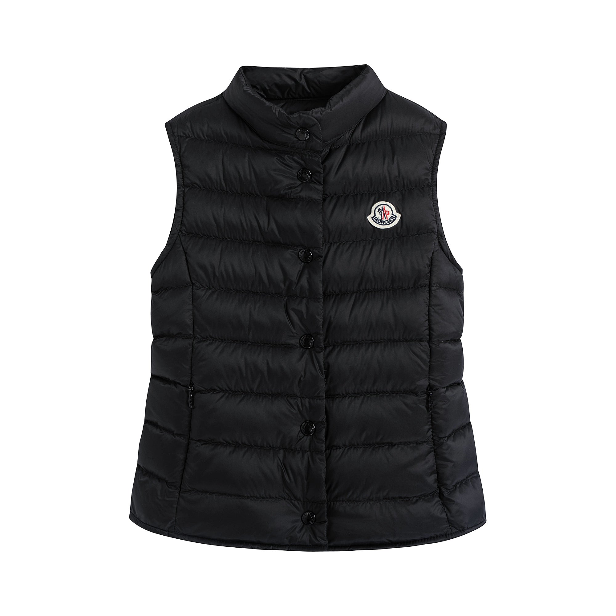 Boys & Girls Black 'LIANE' Padded Down Vest