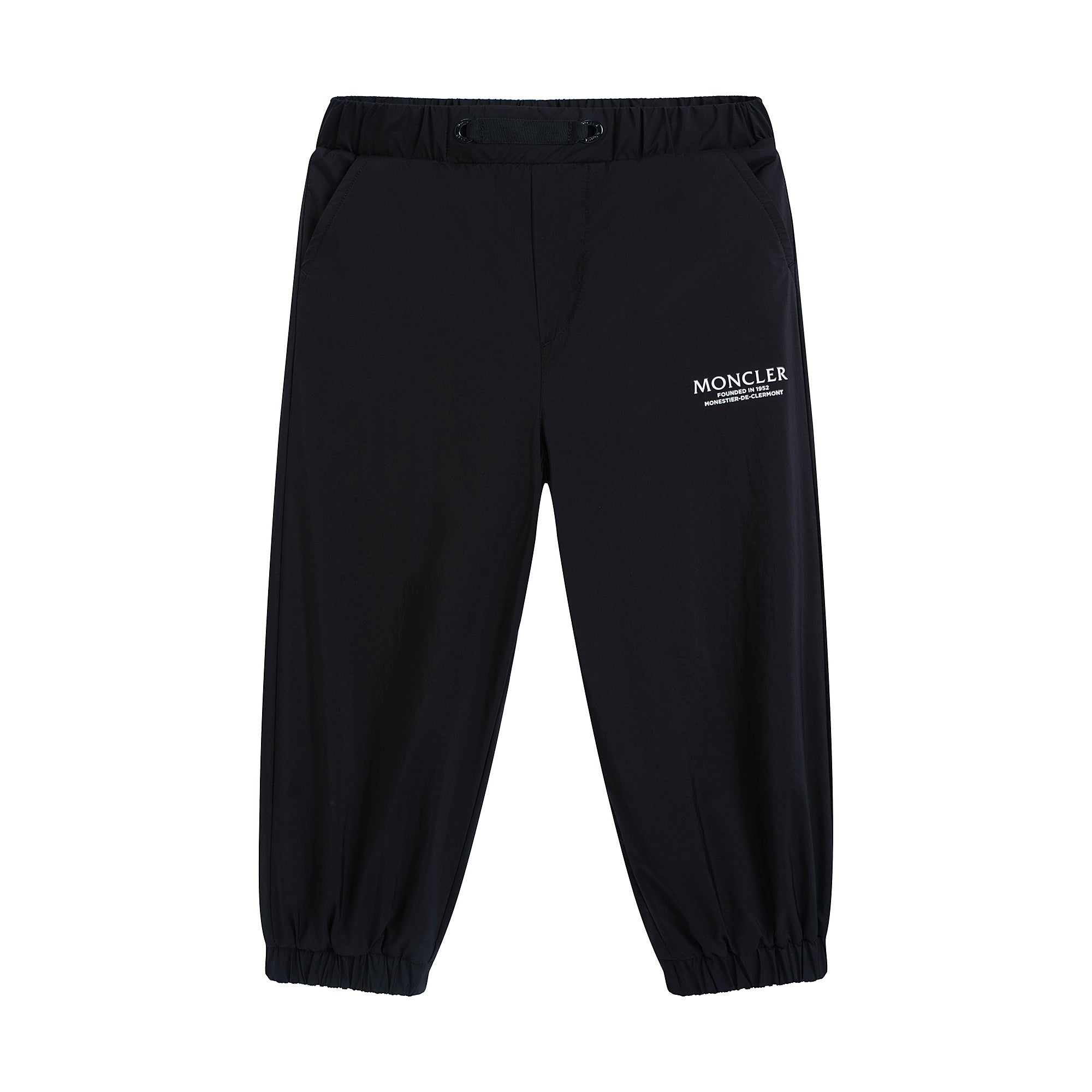 Baby Boys & Girls Black Logo Trousers