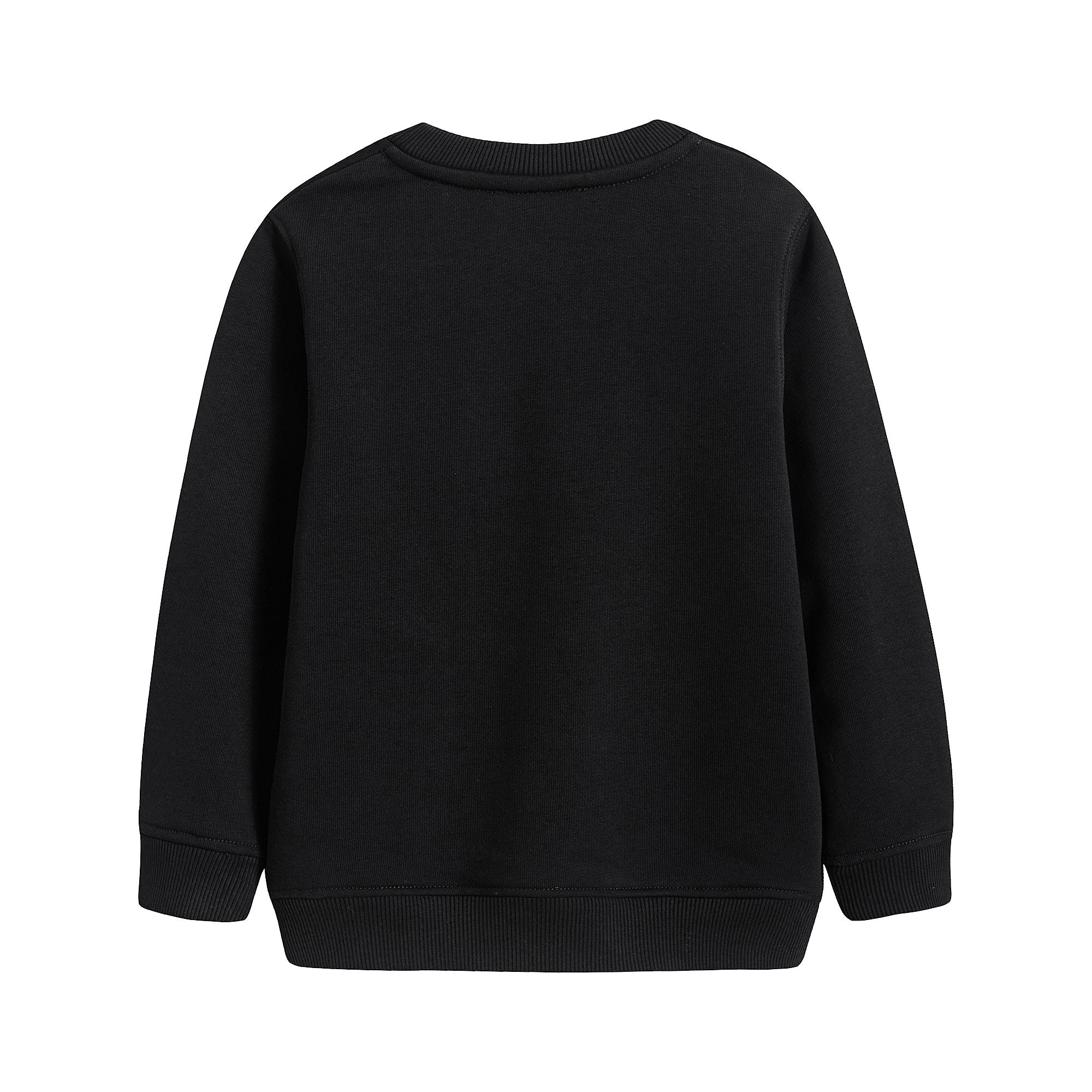 Boys & Girls Black Logo Sweatshirt