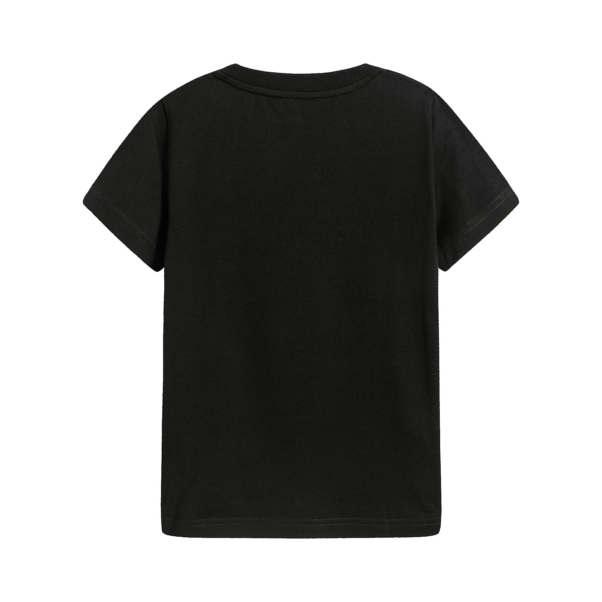 Boys & Girls Black Logo T-Shirt