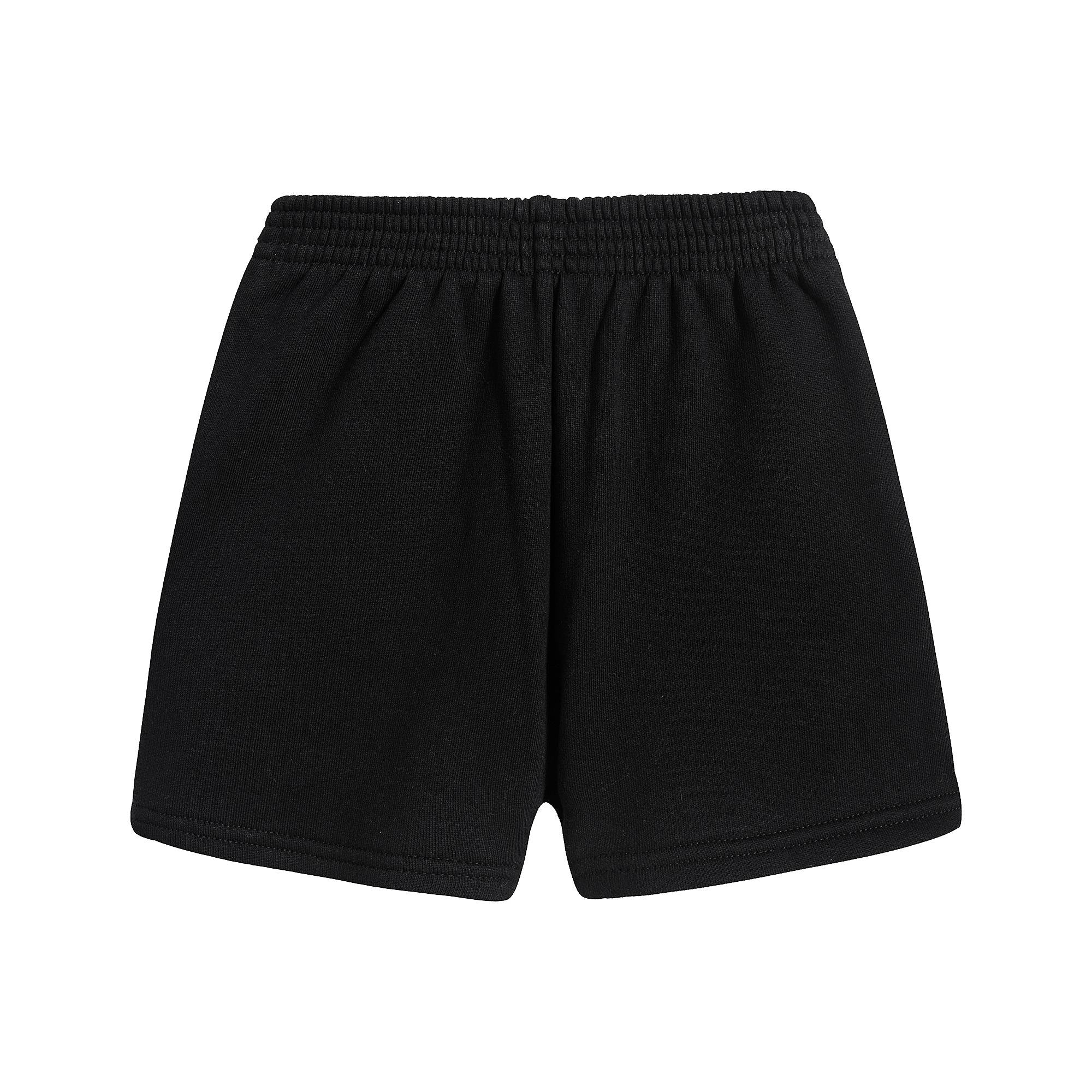 Boys Black Logo Shorts