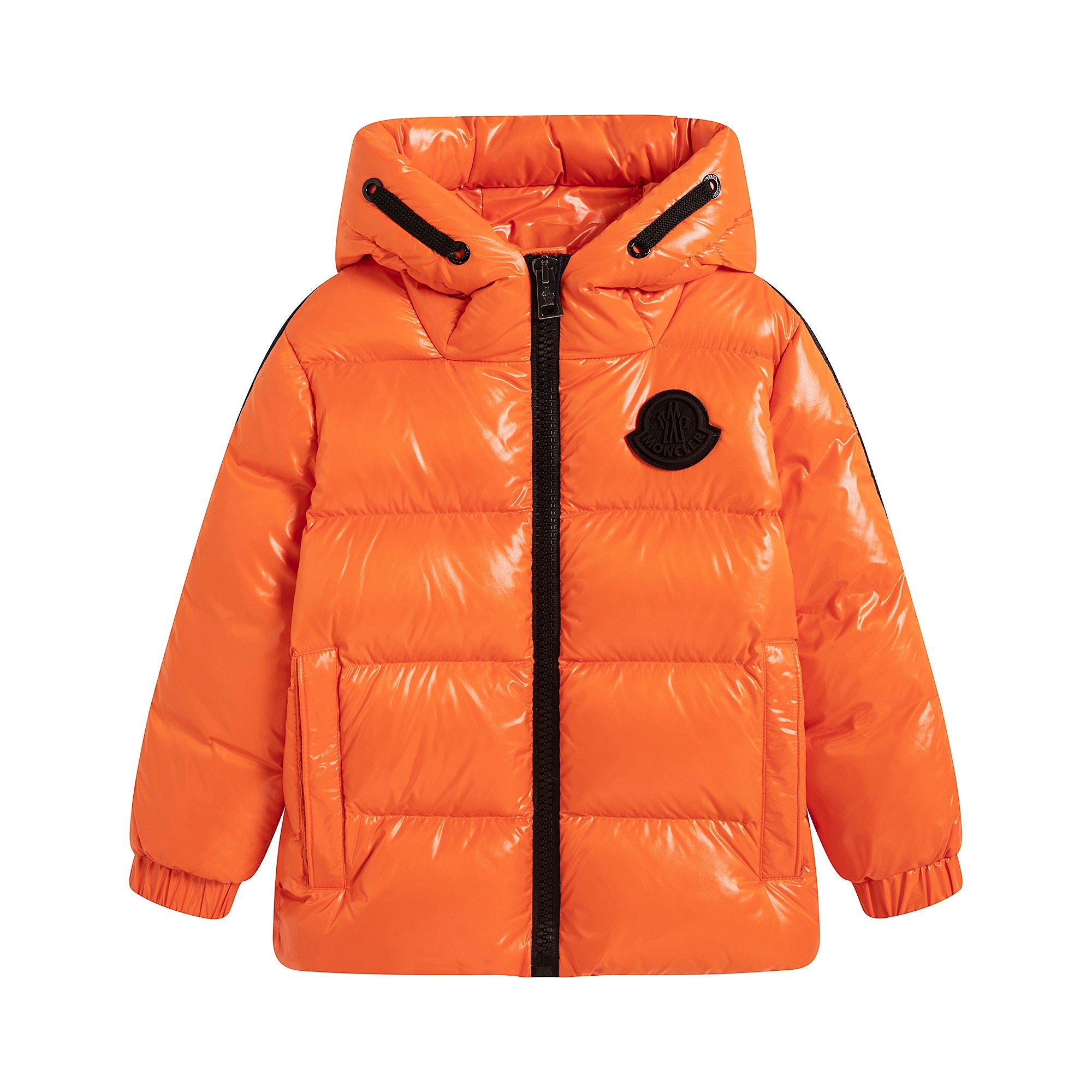 Boys Orange 'IDIL' Padded Down Jacket