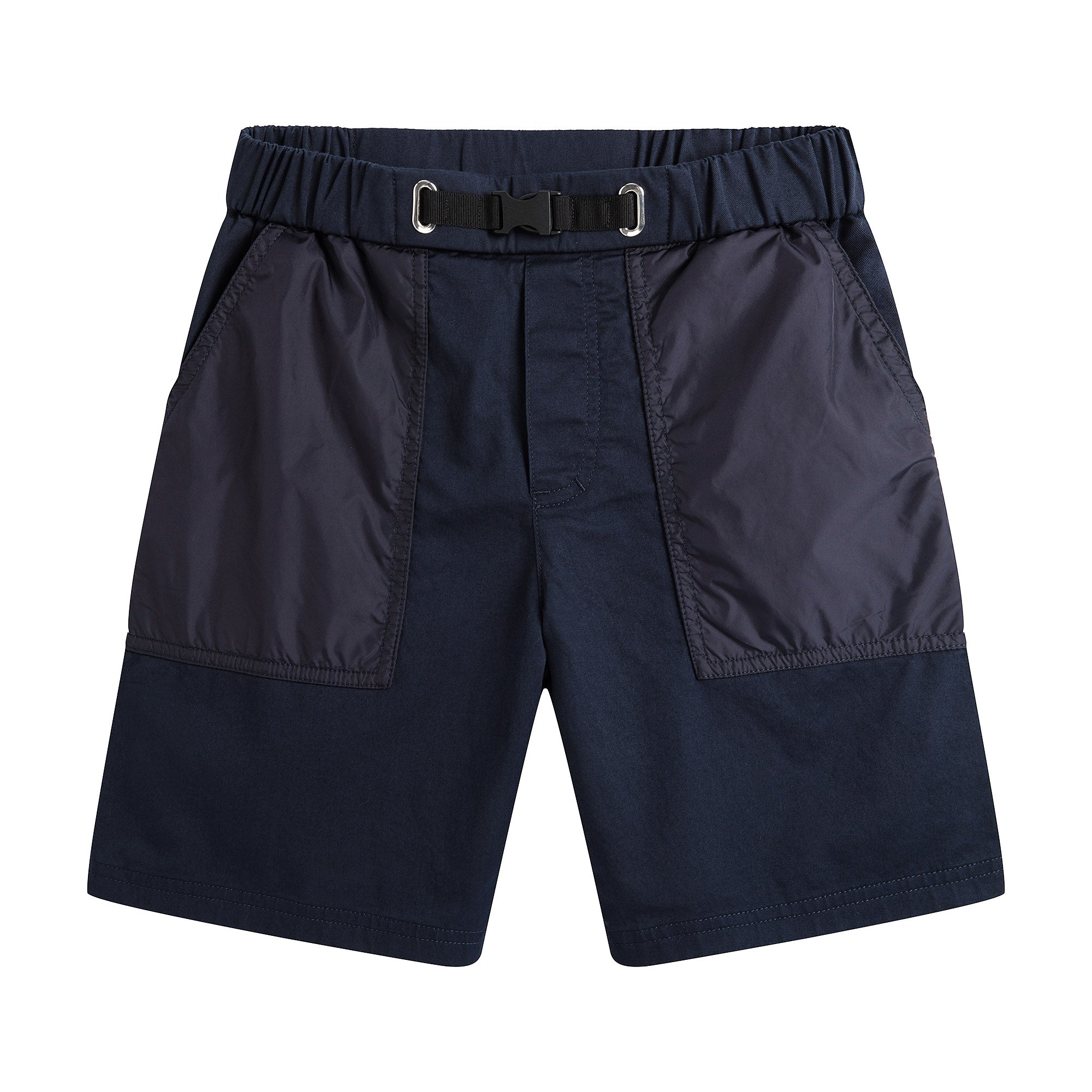 Boys & Girls Navy Cotton Shorts