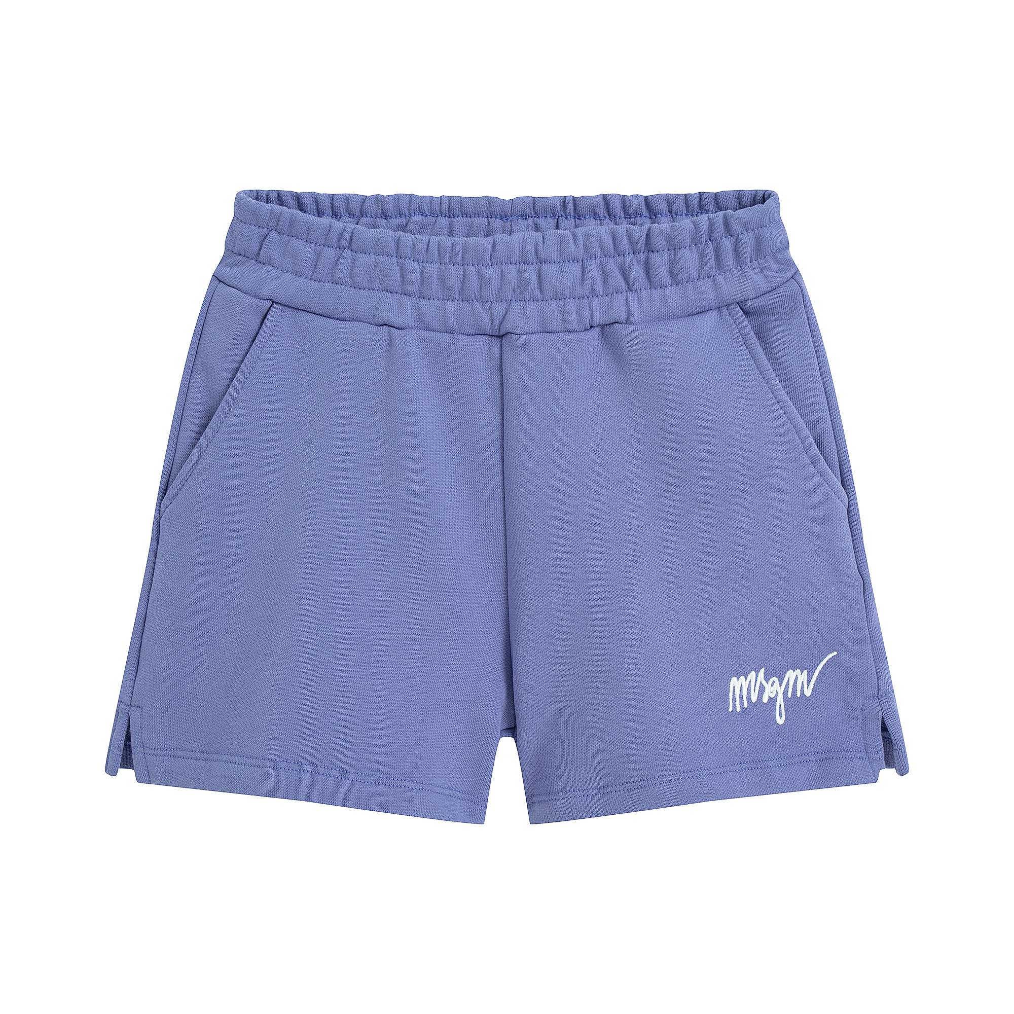 Boys & Girls Purple Cotton Shorts