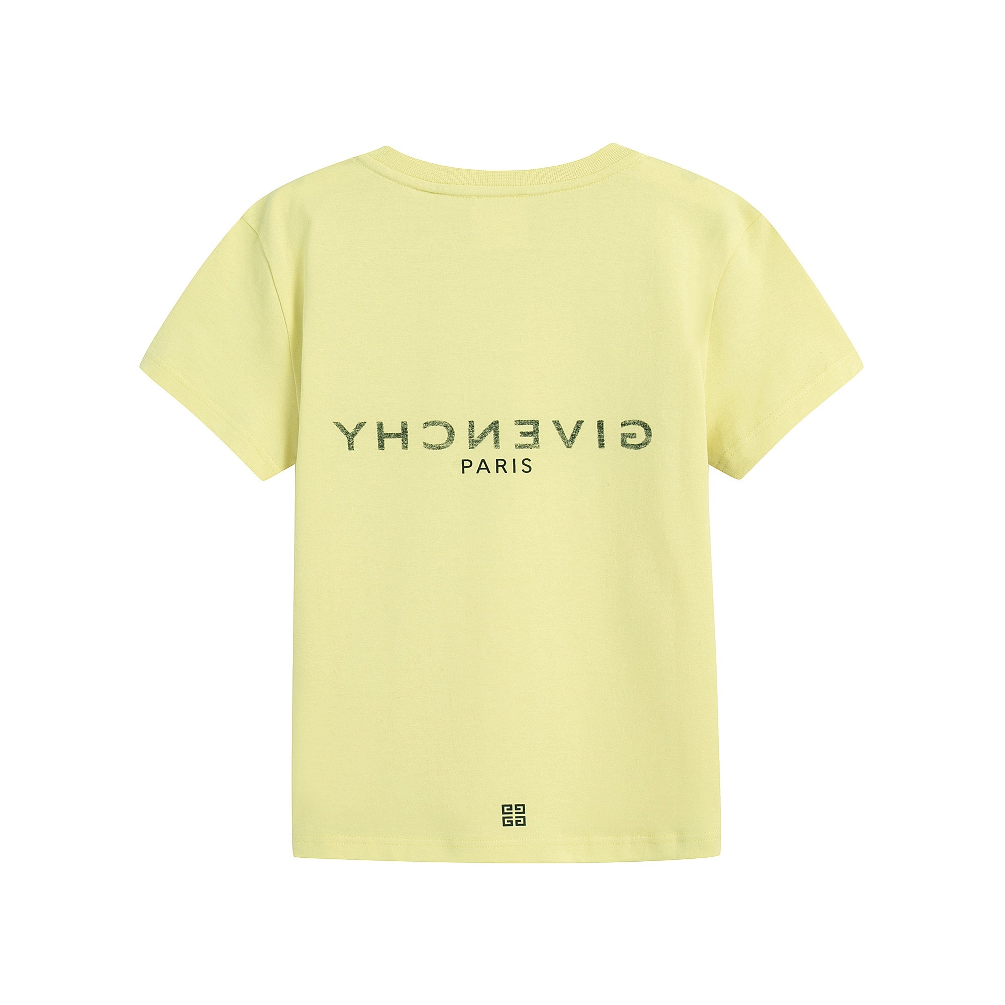 Boys & Girls Yellow Cotton T-Shirt