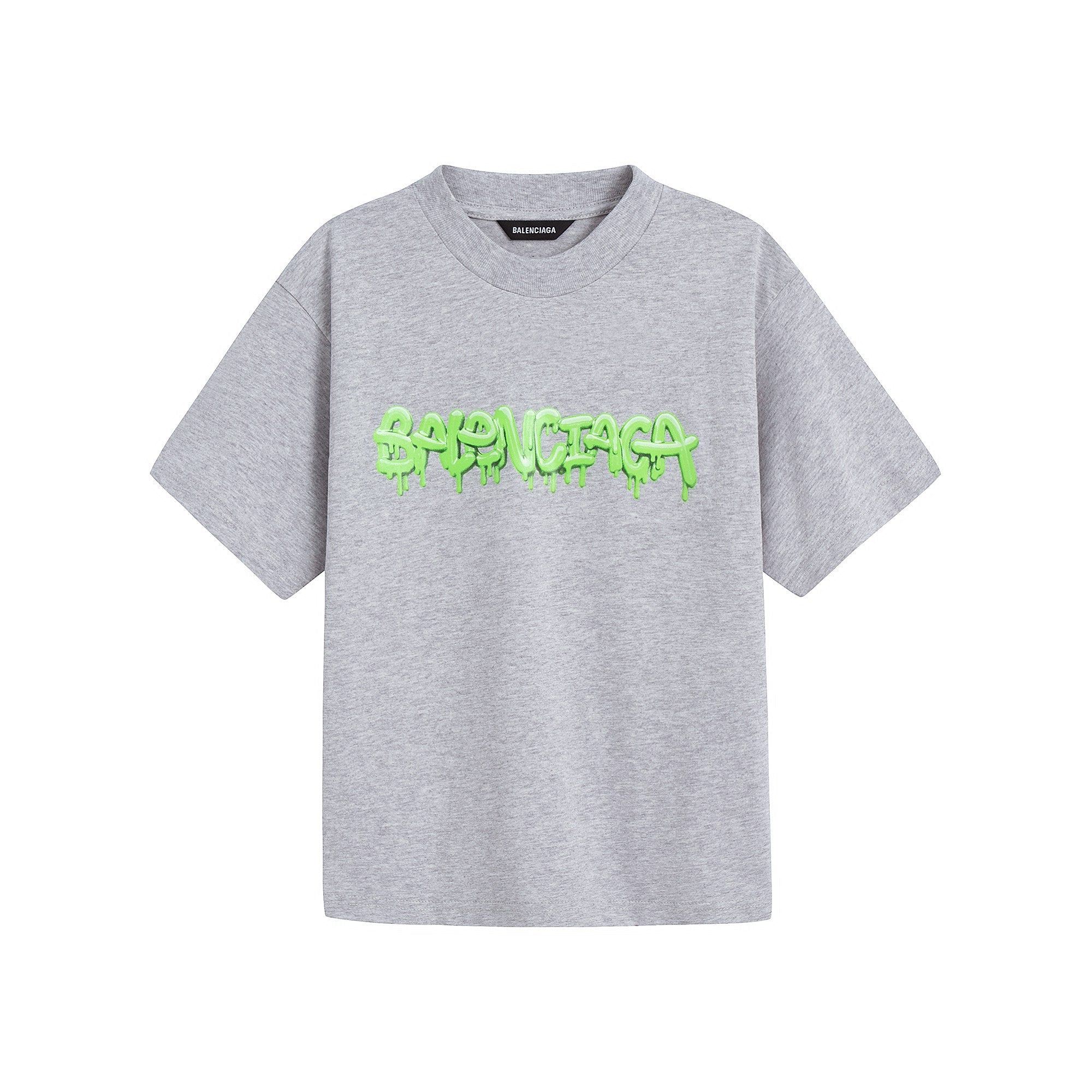 Boys & Girls Grey Cotton T-Shirt