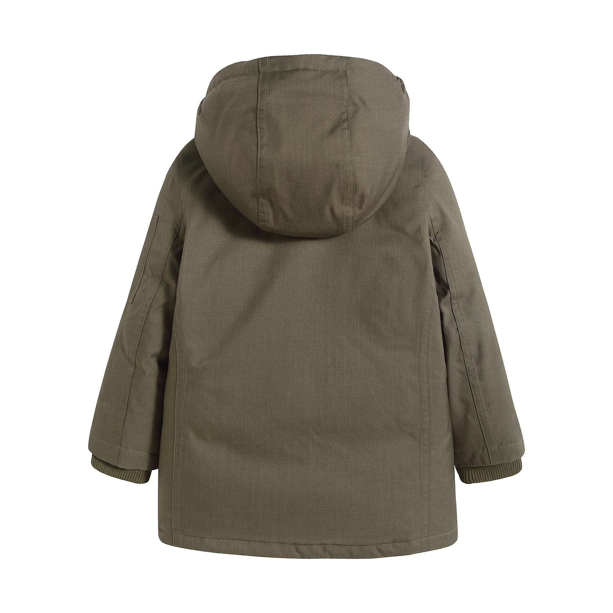 Boys Khaki Parka Coat