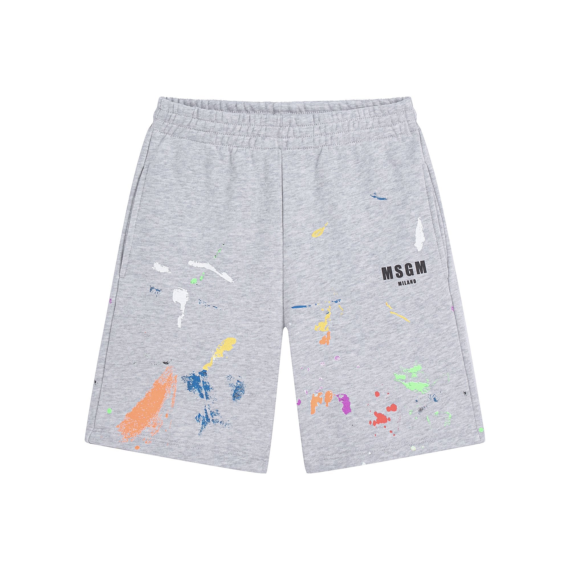 Boys & Girls Grey Cotton Shorts