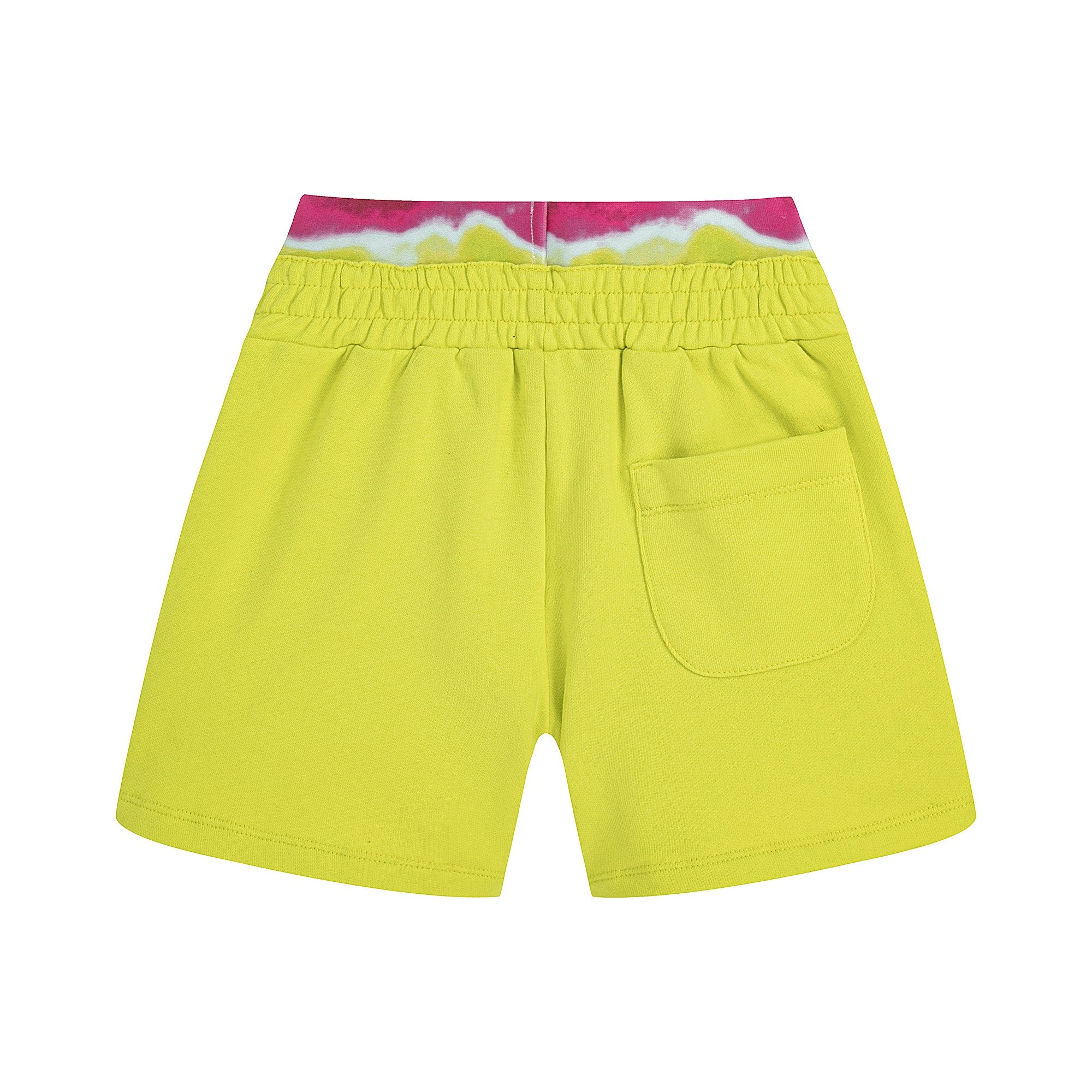 Boys & Girls Yellow Cotton Shorts