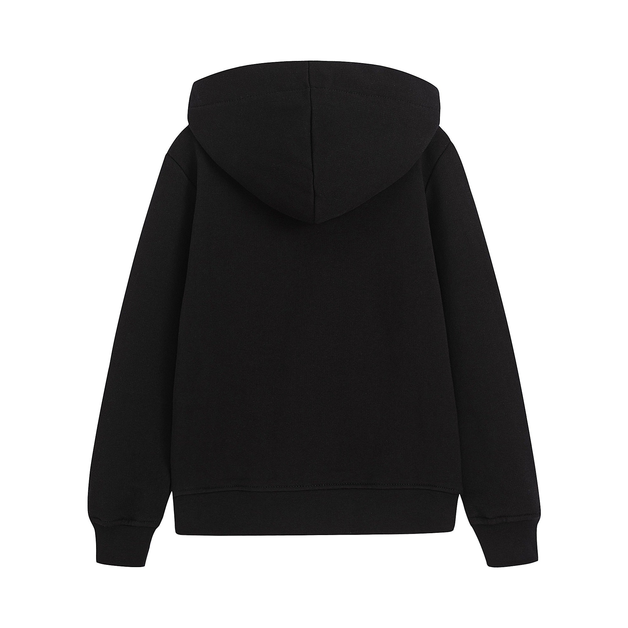 Boys & Girls Black Hooded Sweatshirt