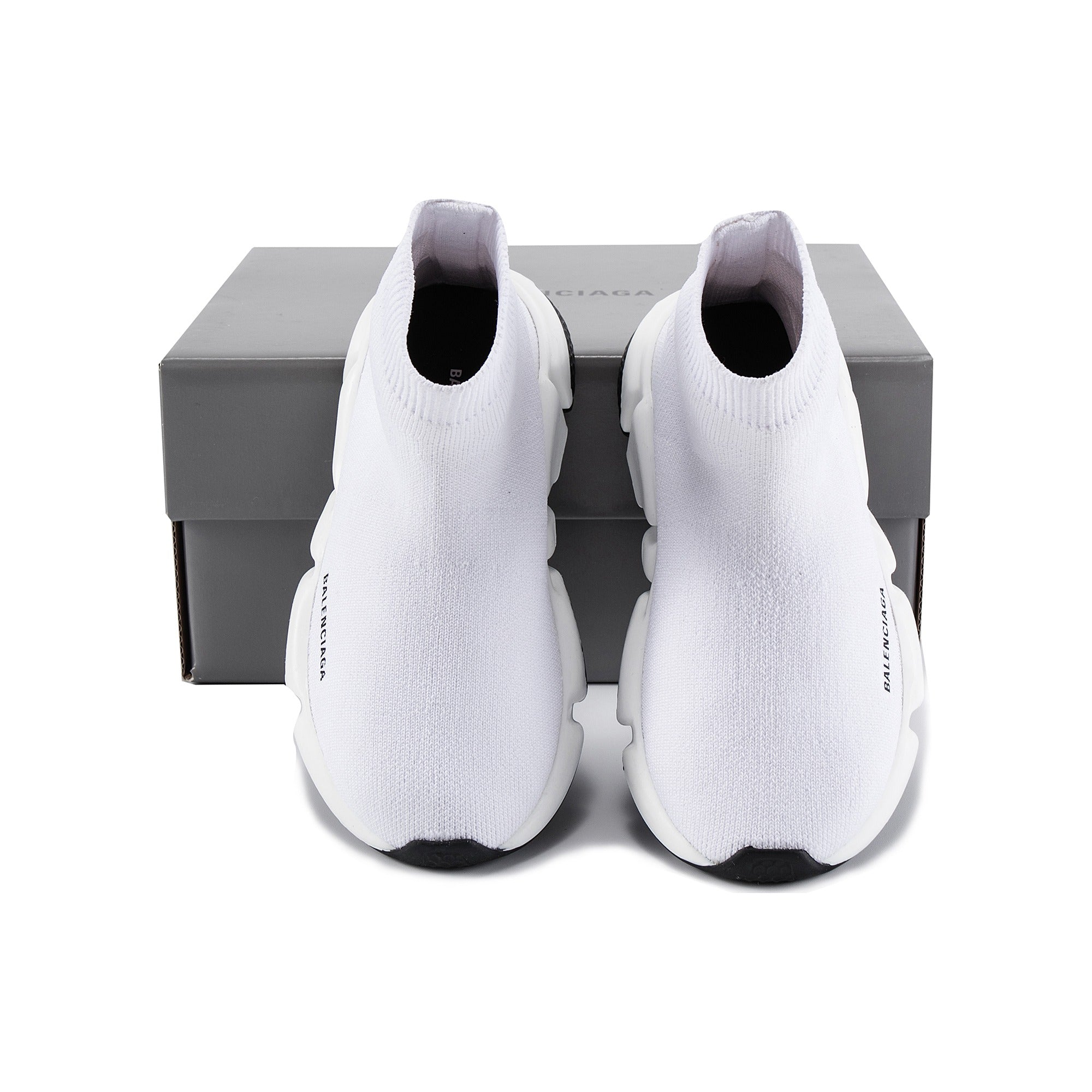 Boys & Girls White Speed Shoes