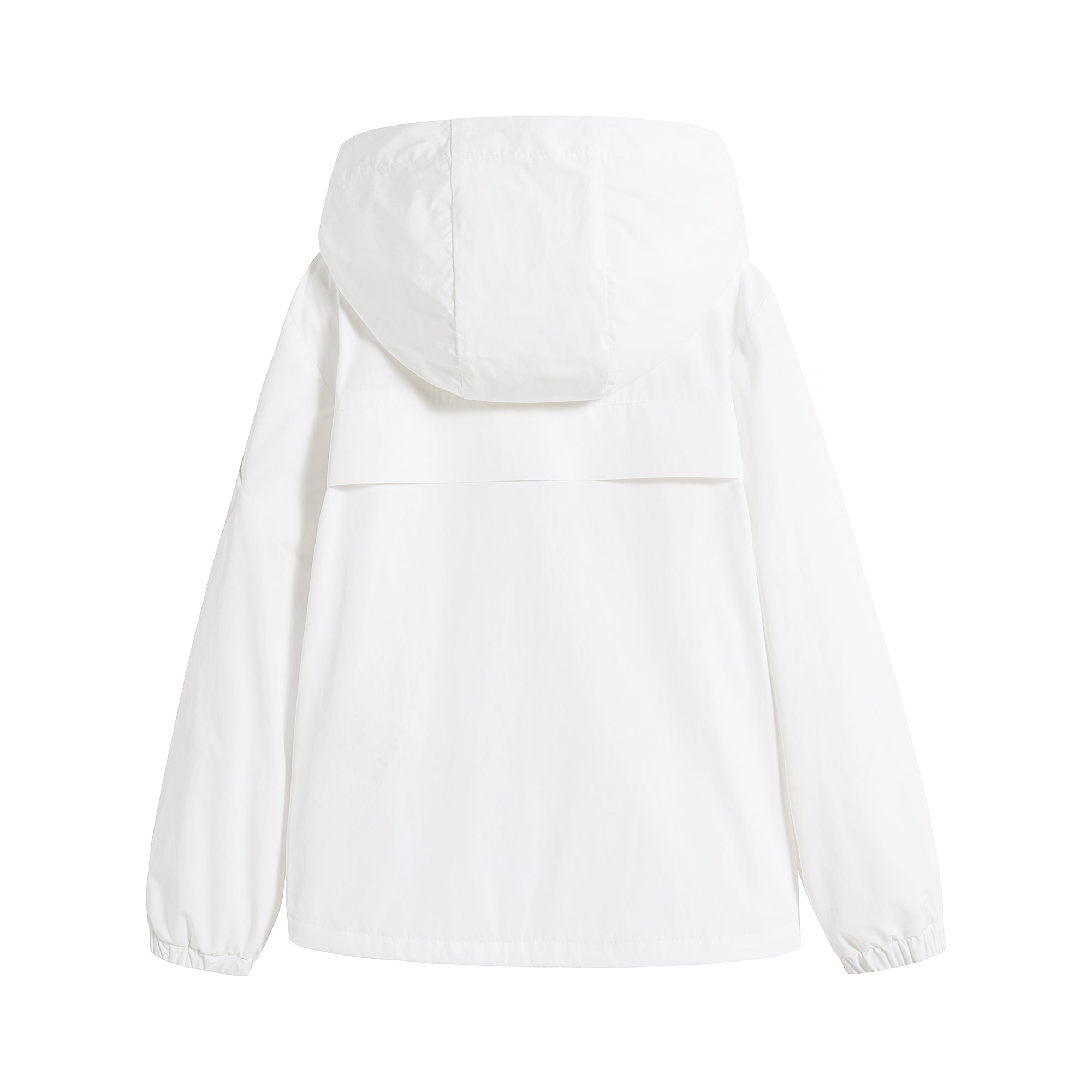 Boys White Hooded Jacket