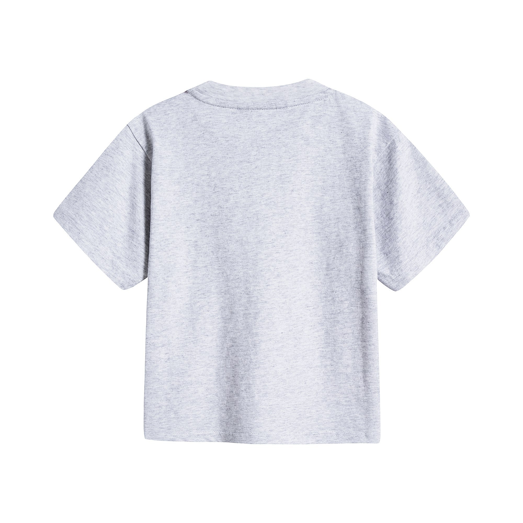 Boys & Girls Grey Cotton T-shirt