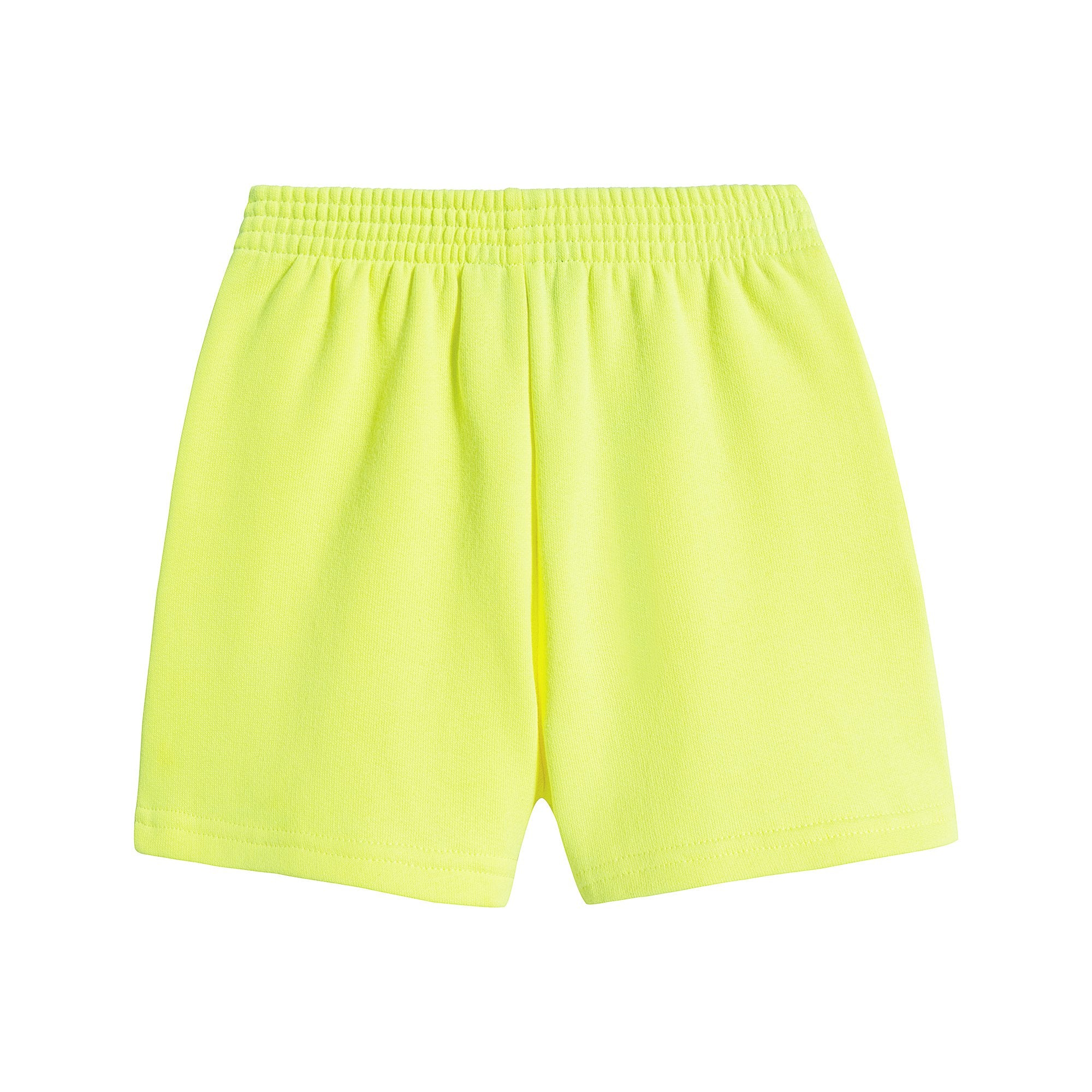 Boys & Girls Yellow Cotton Shorts