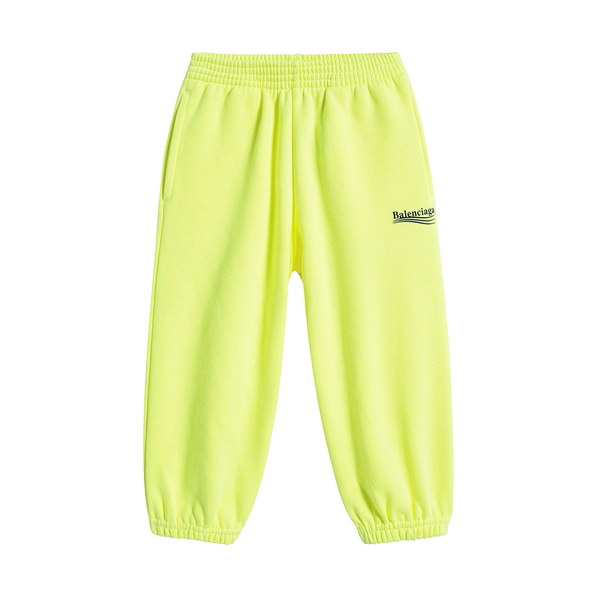 Boys & Girls Yellow Cotton Trousers