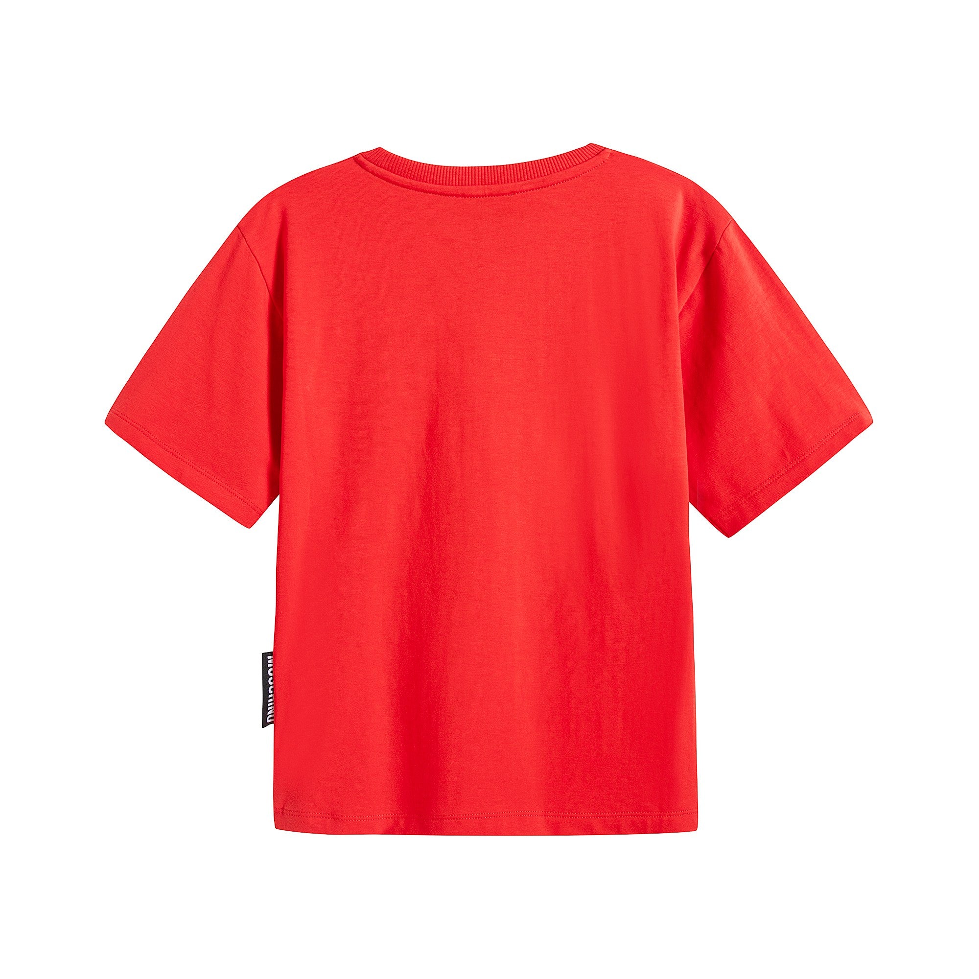 Boys & Girls Red Bear Cotton T-Shirt