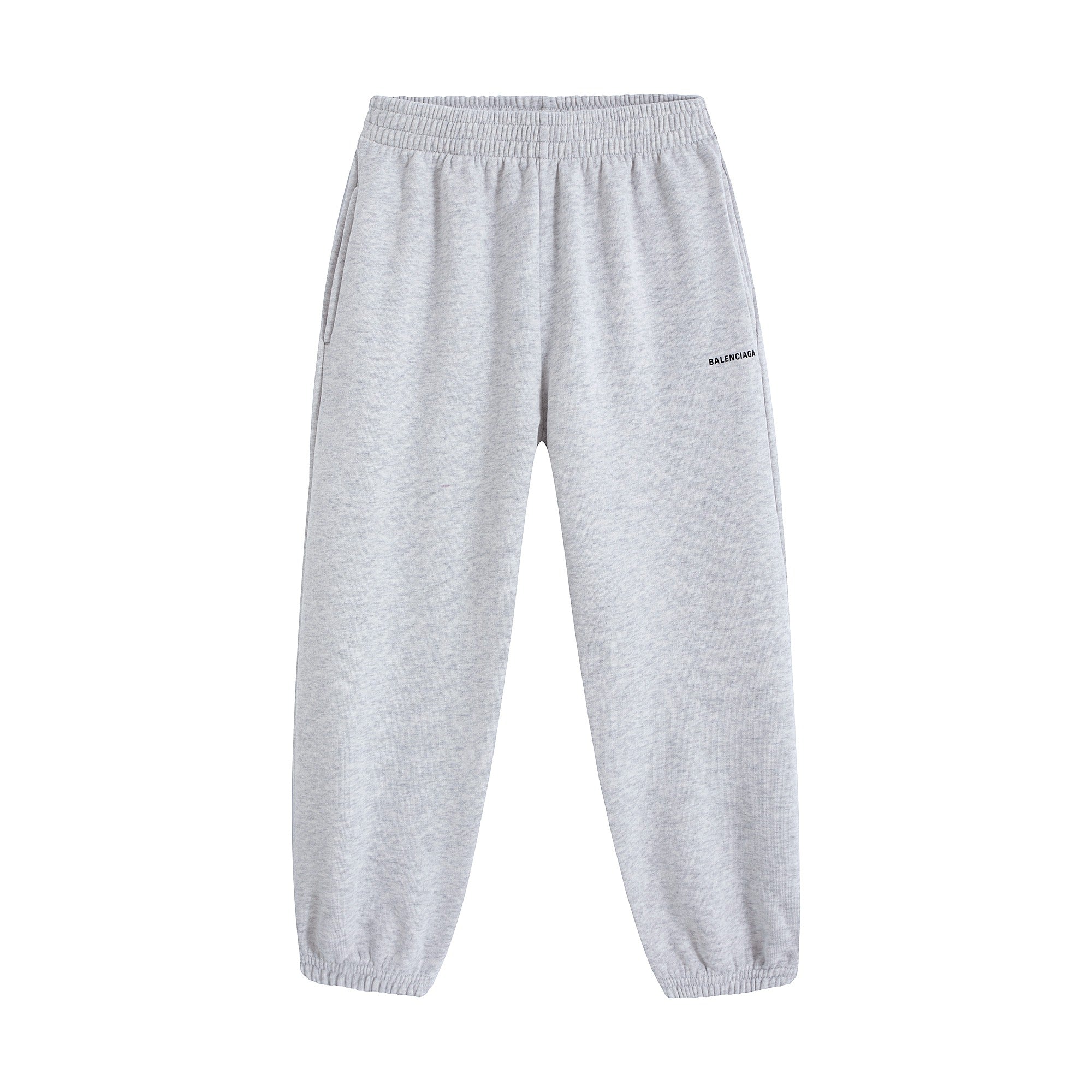 Boys & Girls Grey Logo Cotton Trousers