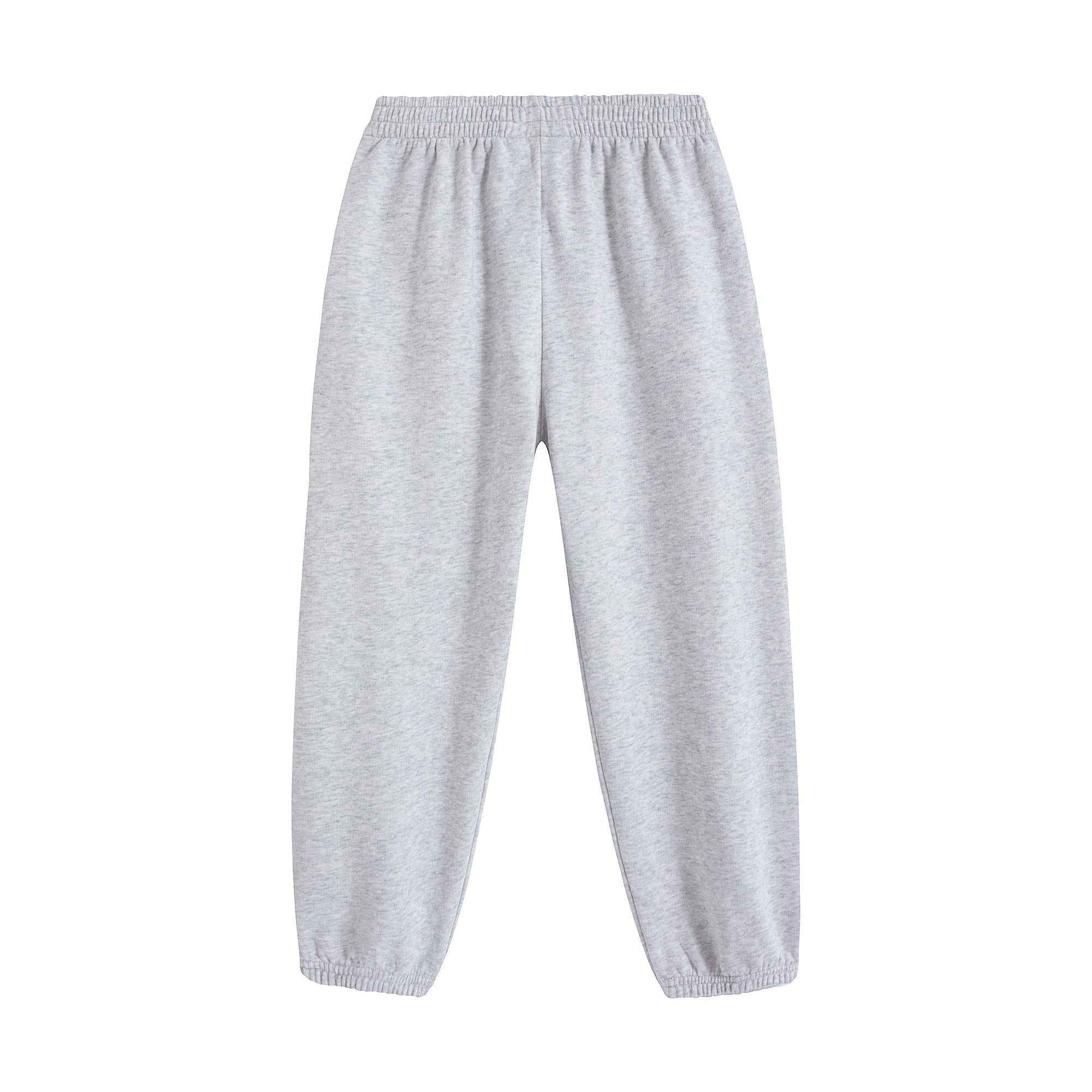 Boys & Girls Grey Logo Cotton Trousers