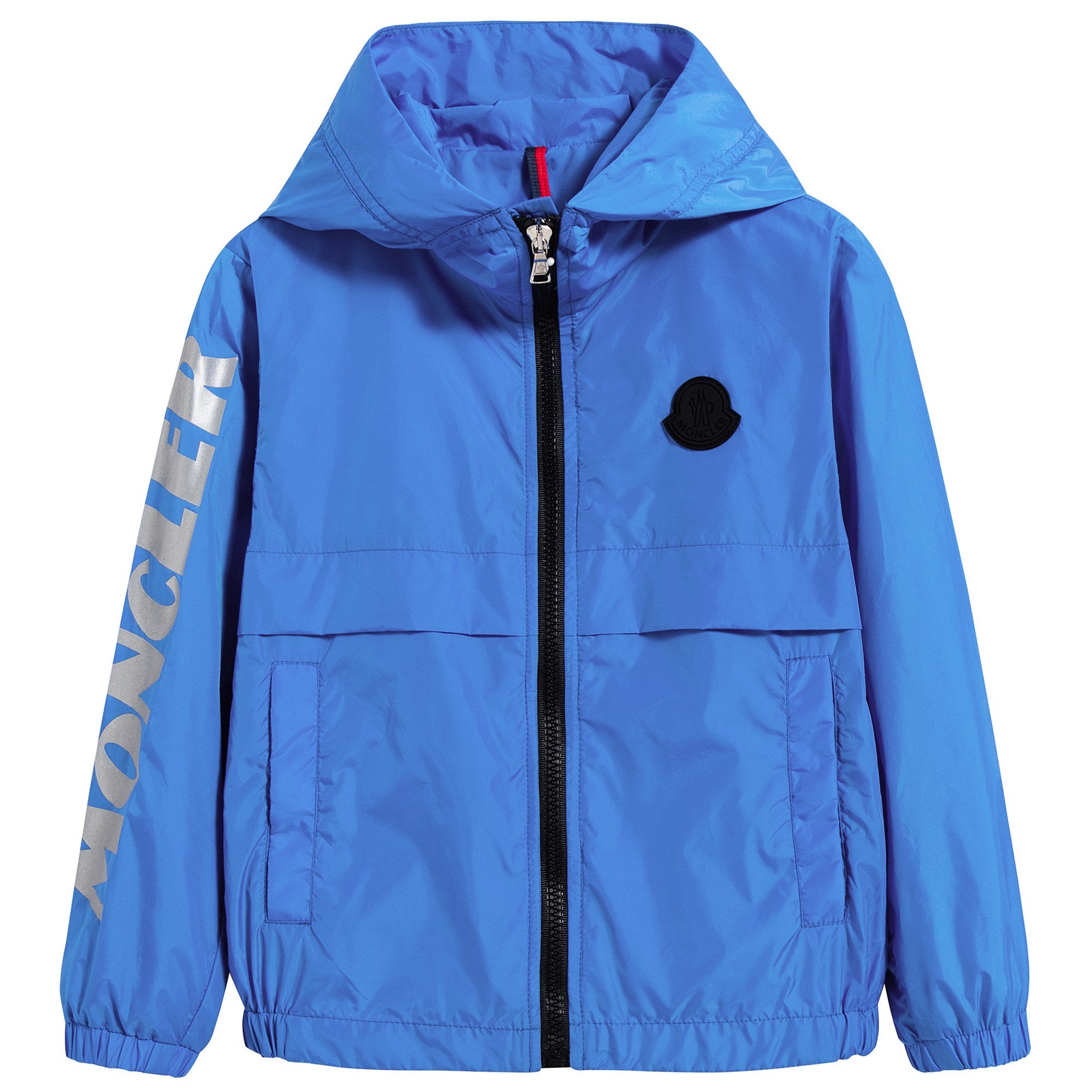 Boys Blue Logo Zip-up Jacket