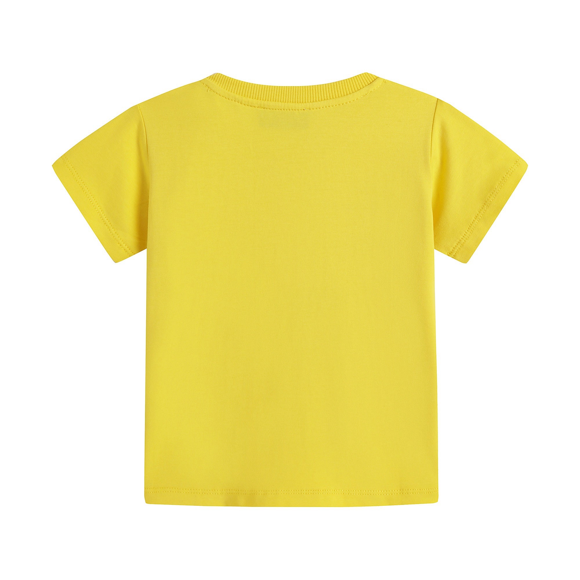 Baby Boys & Girls Yellow Bear Cotton T-Shirt