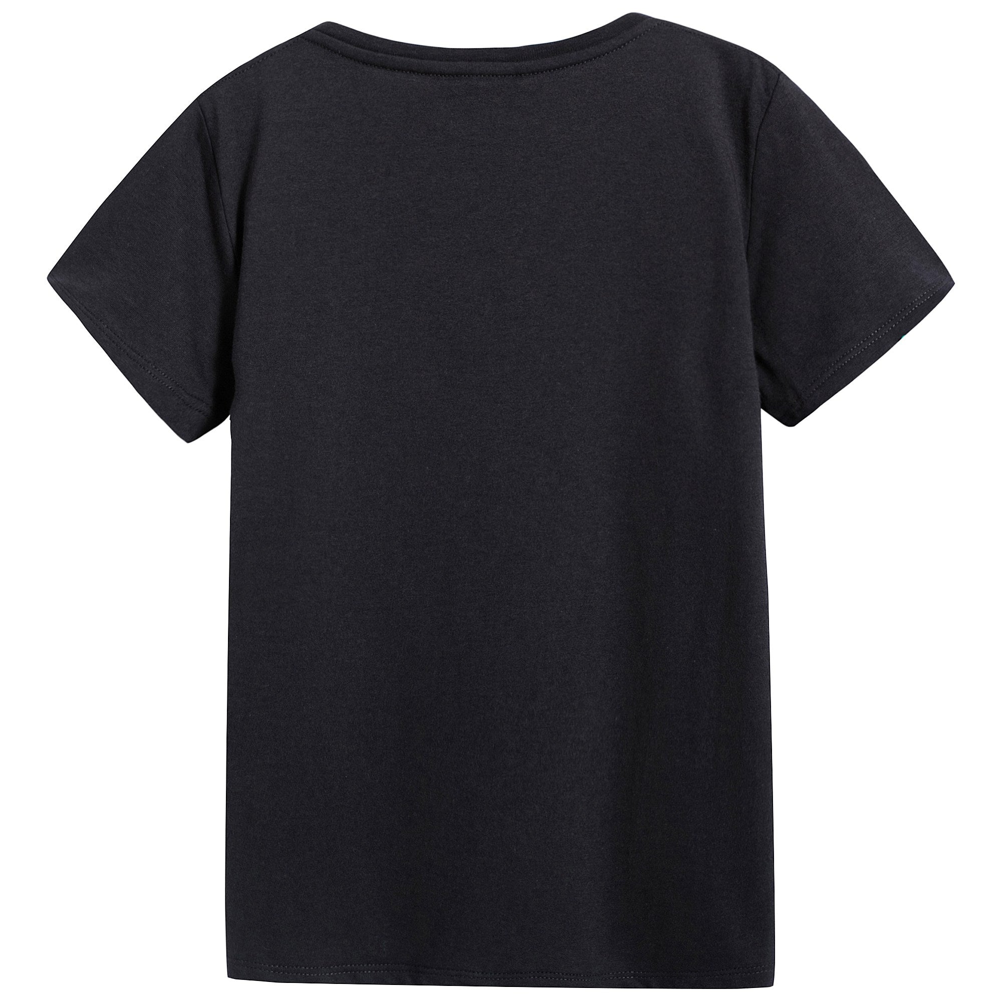 Boys Dark Grey Cotton T-shirt