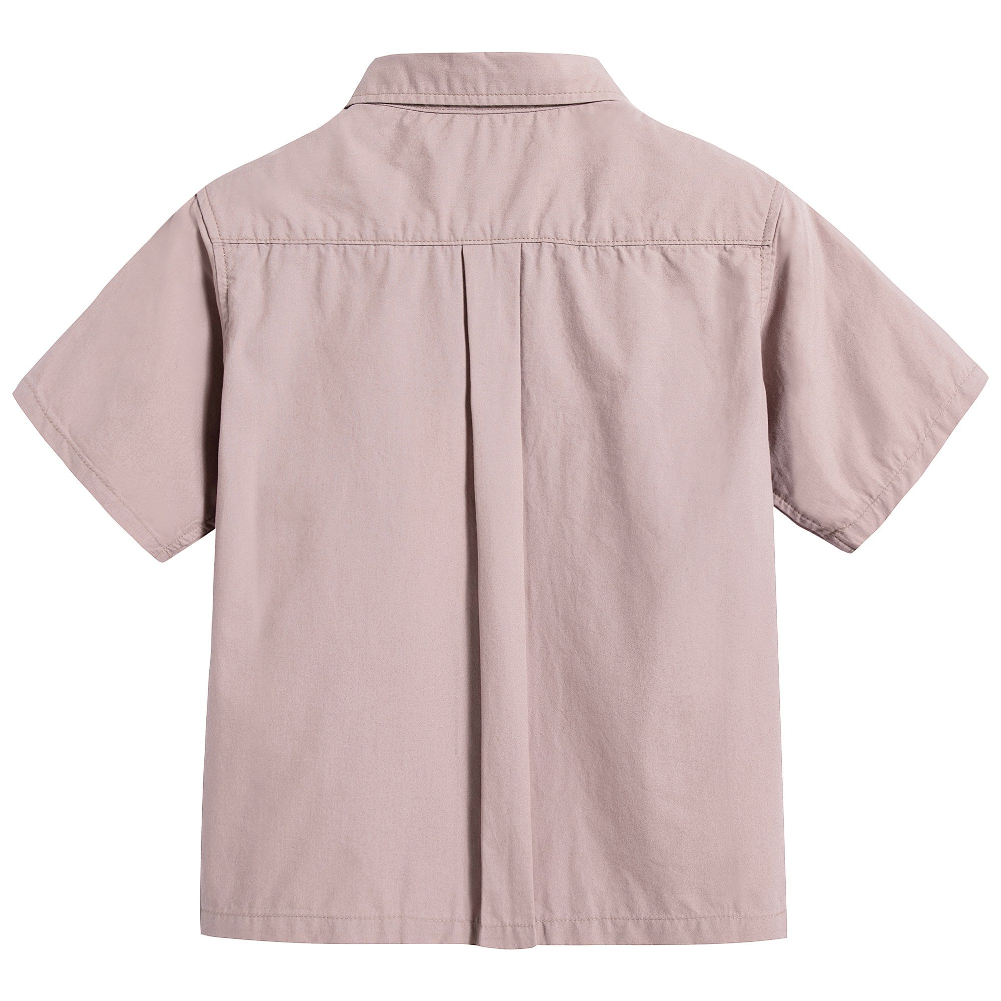 Boys & Girls Pink Flap Pocket Shirt