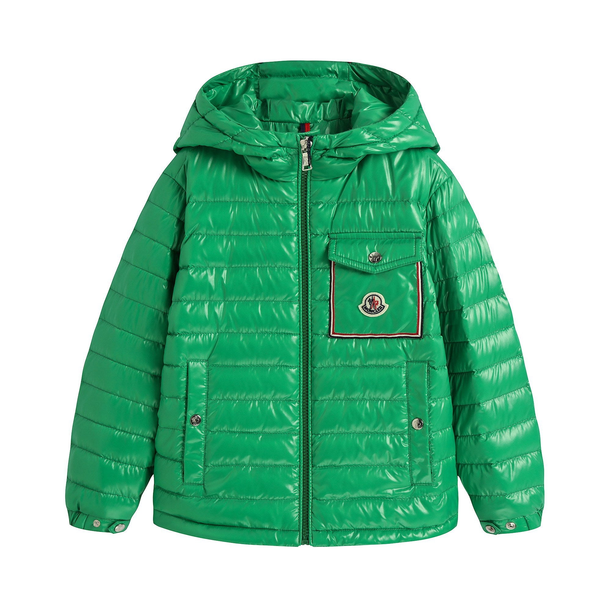 Boys & Girls Green 'PARVON' Padded Down Jacket