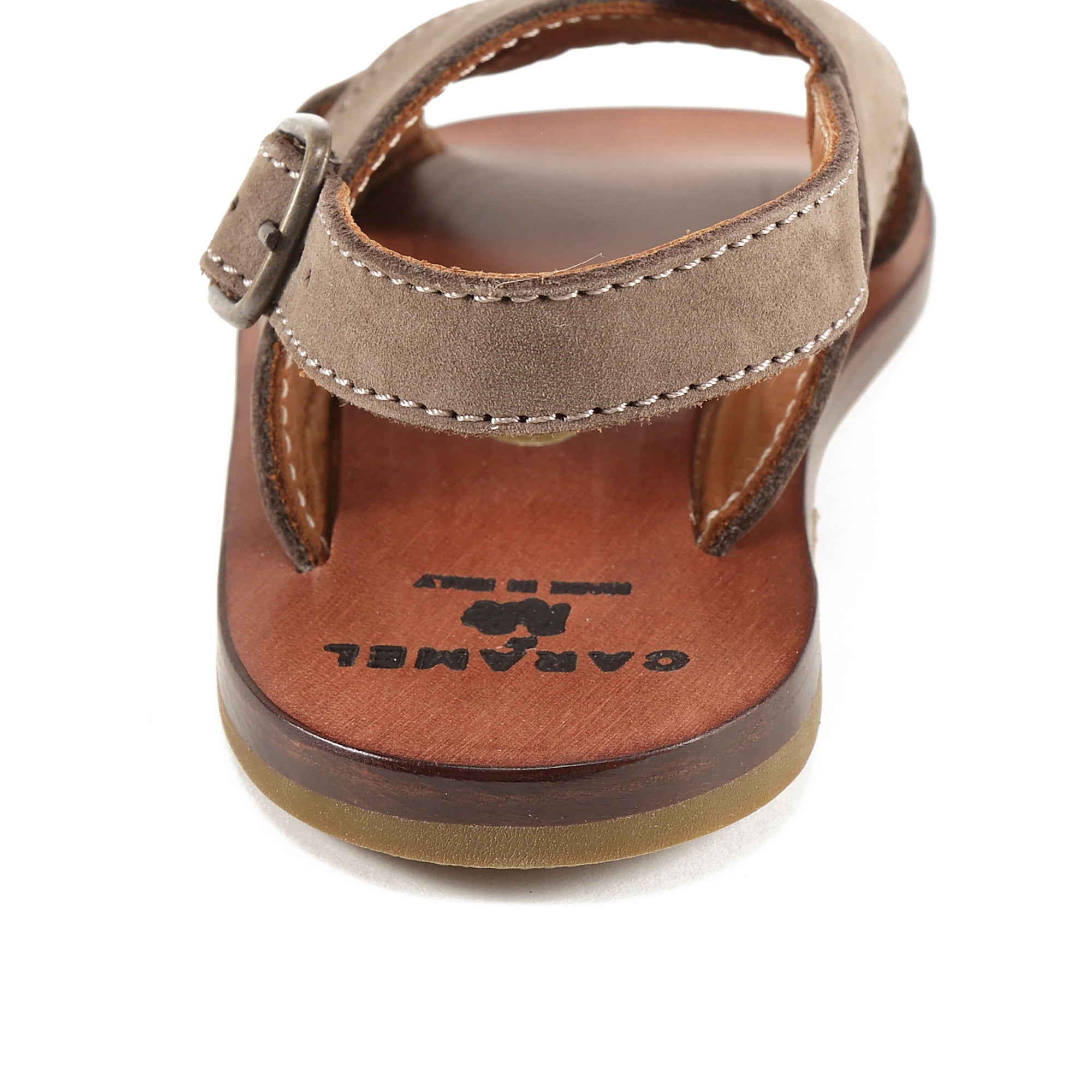 Baby Boys & Girls Brown Leather Sandals