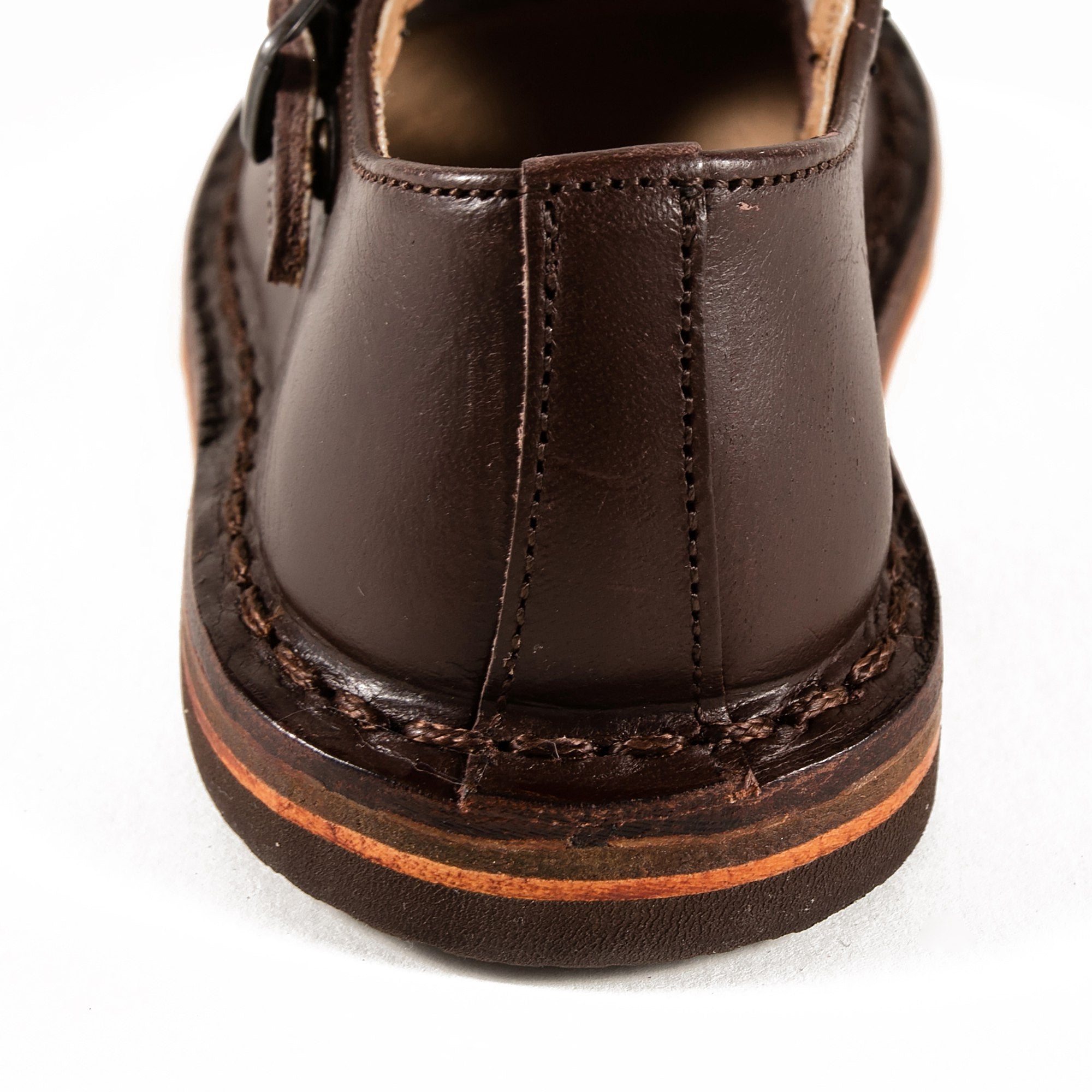 Baby Boys Brown Leather Shoes