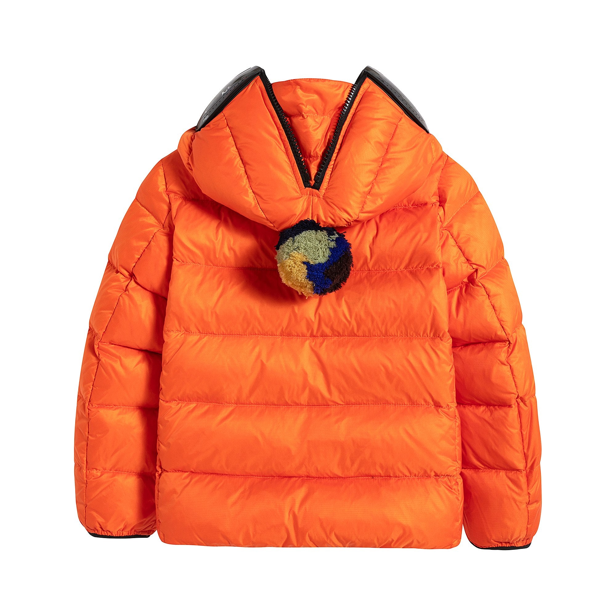 Boys & Girls Orange Padded Down Jacket