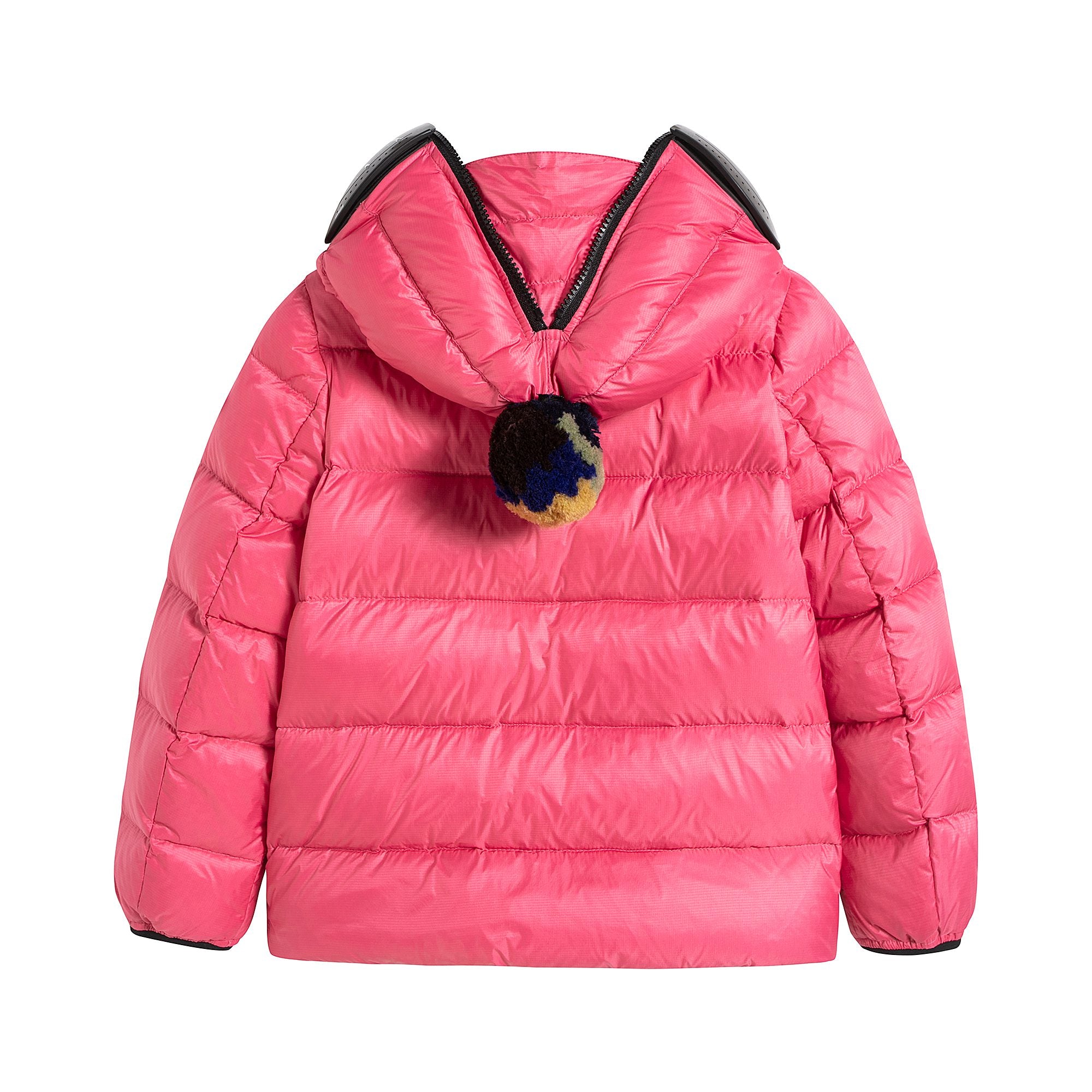 Boys & Girls Bright Pink Padded Down Jacket