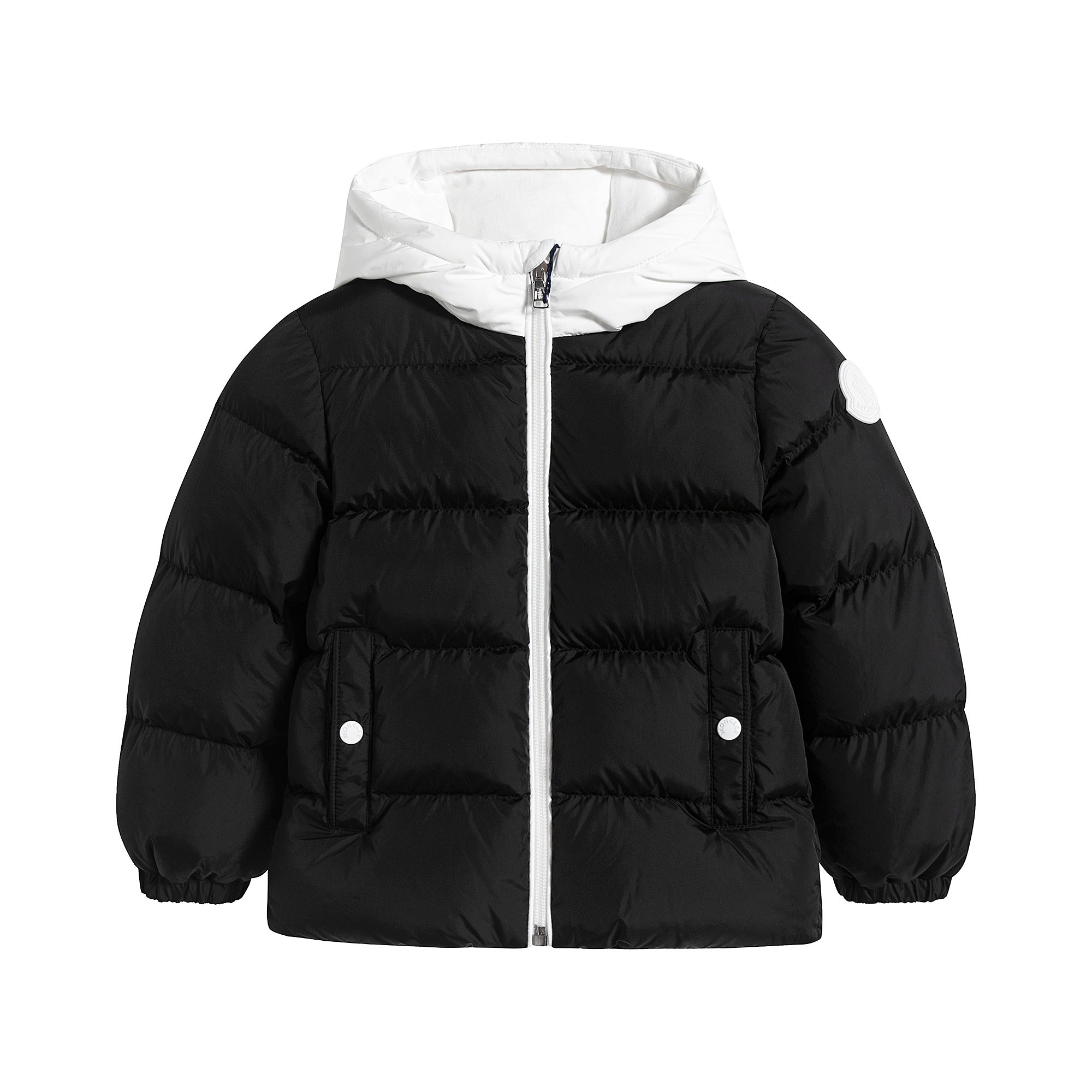 Baby Boys Black "ARALDO" Padded Down Jacket