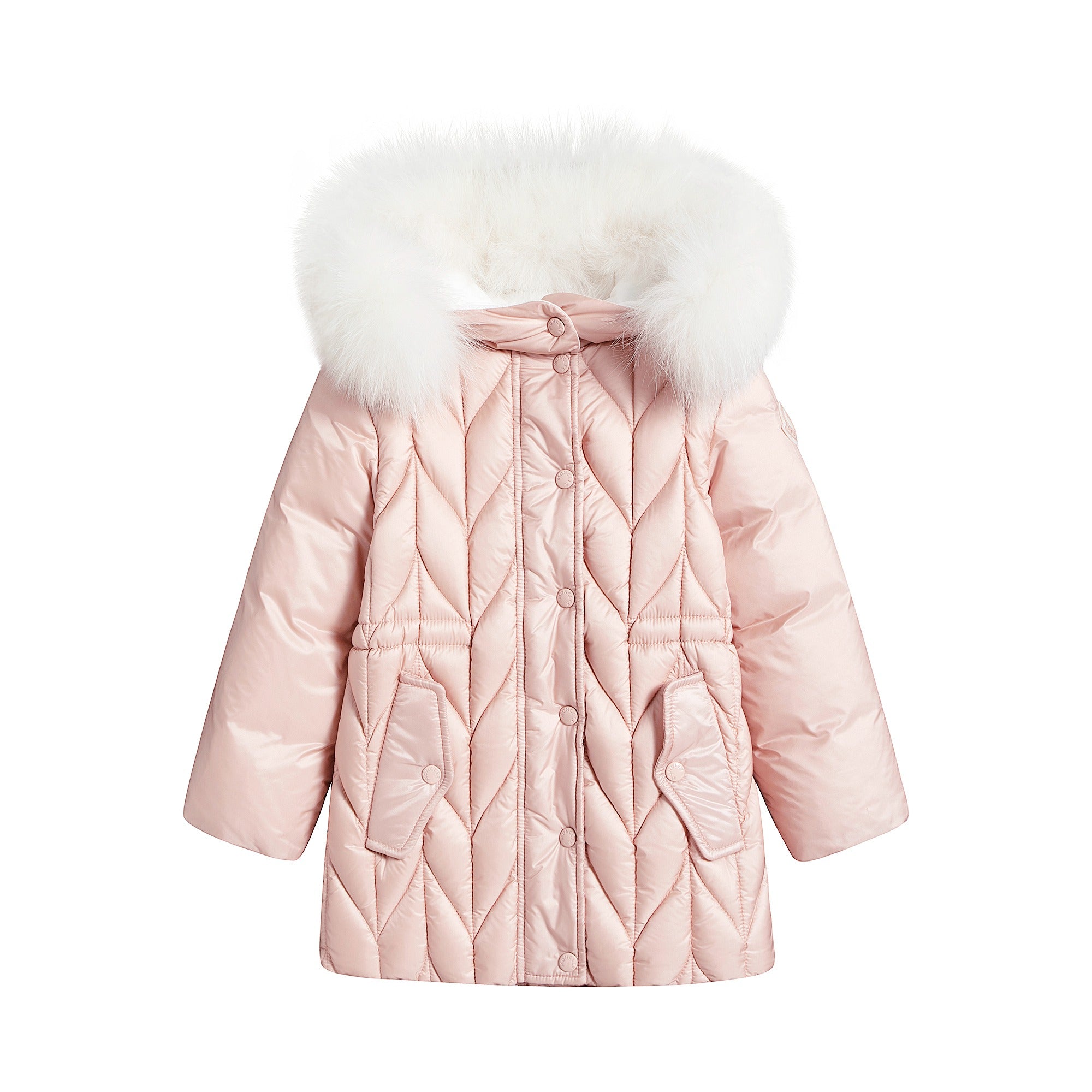 Baby Girls Pink "EKIN" Padded Down Coat