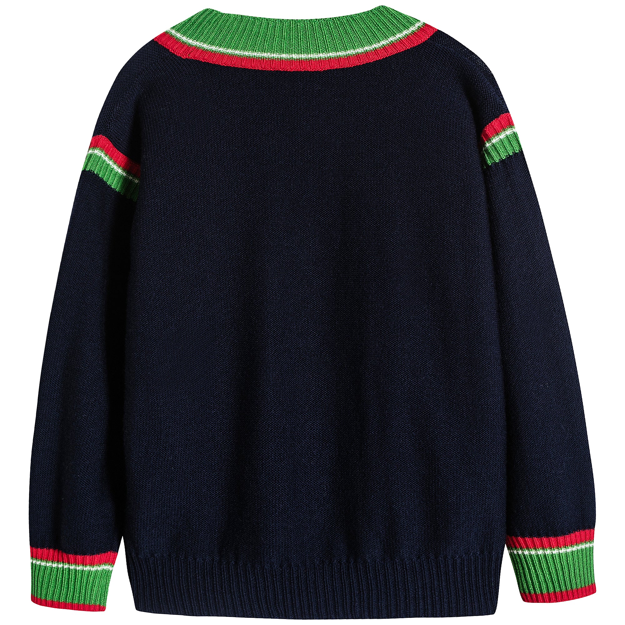 Boys & Girls Oltremare Wool Cardigan