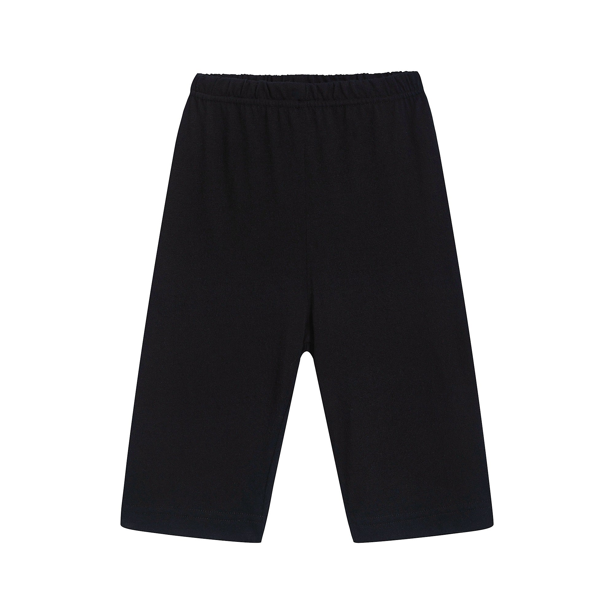 Boys & Girls Black Wool Shorts