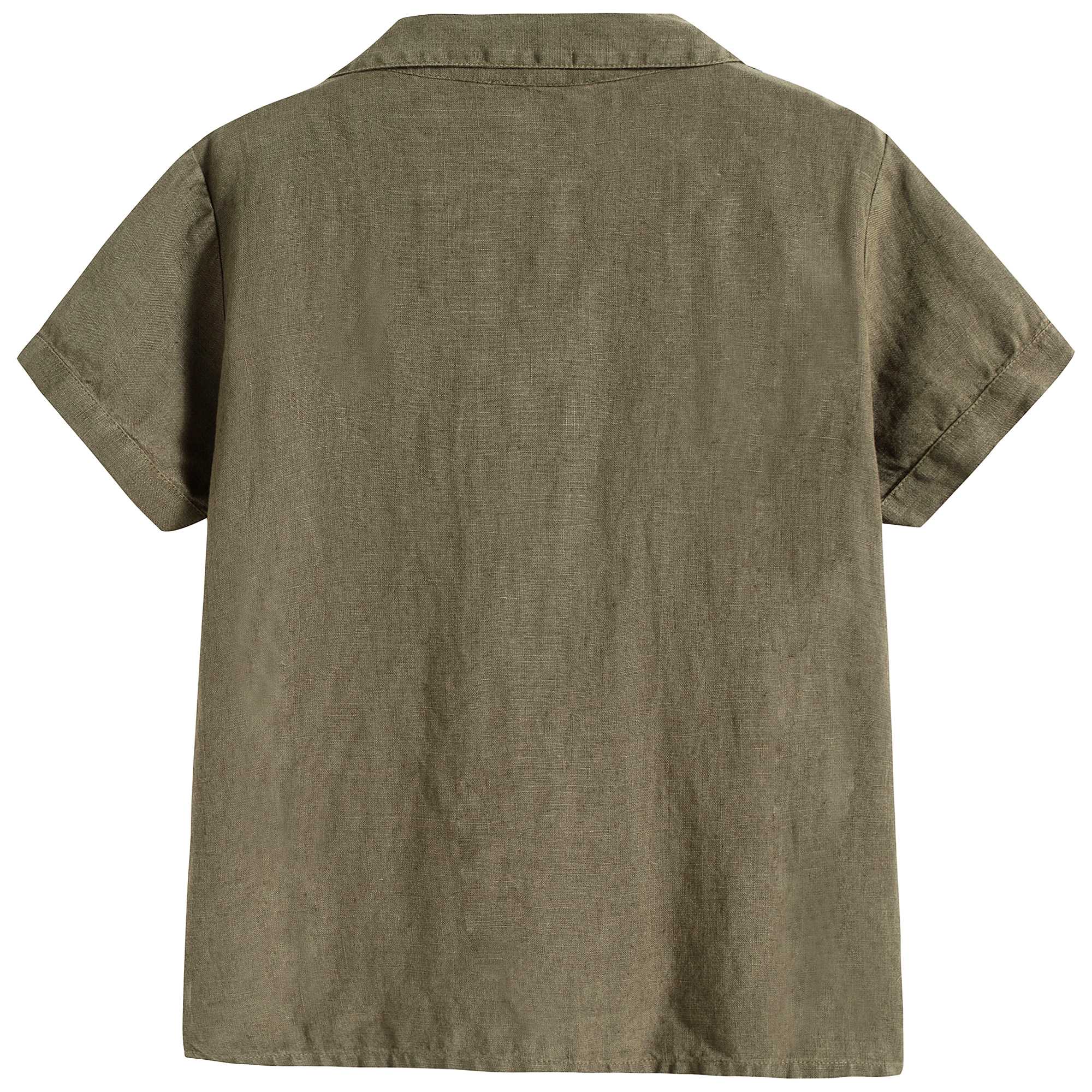 Boys & Girls Dark Green Shirt